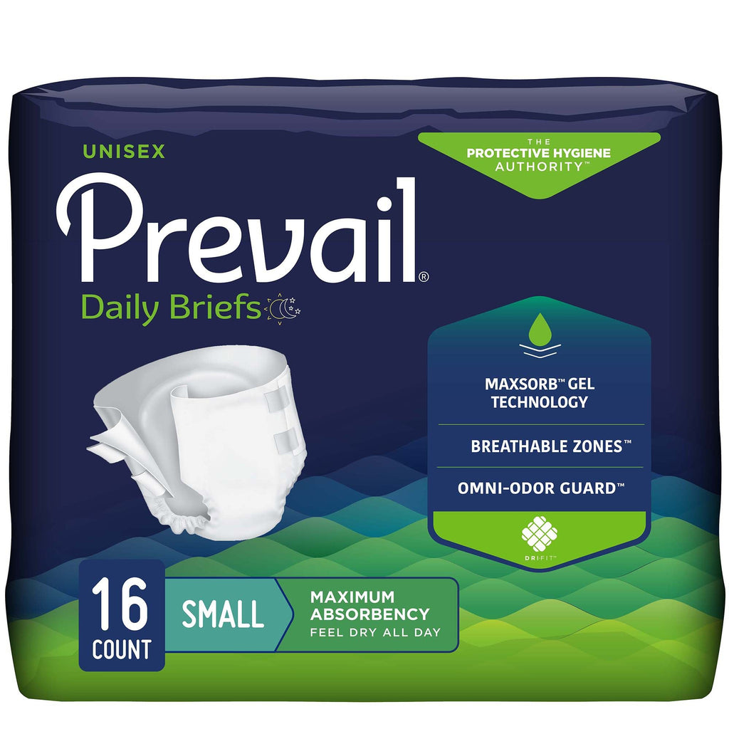 Prevail® Maximum Incontinence Brief, Small PV-011