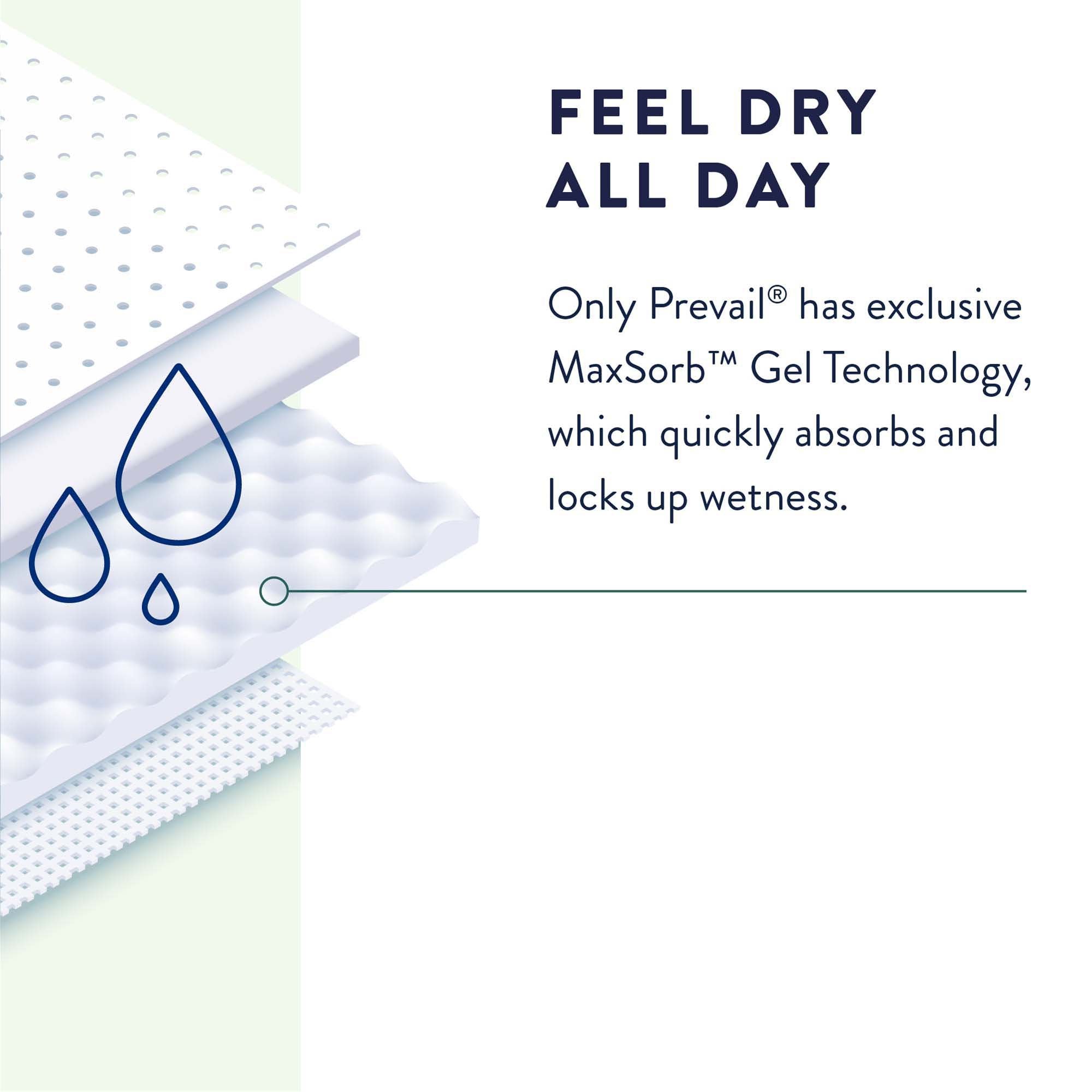 Prevail® Maximum Incontinence Brief, Small PV-011