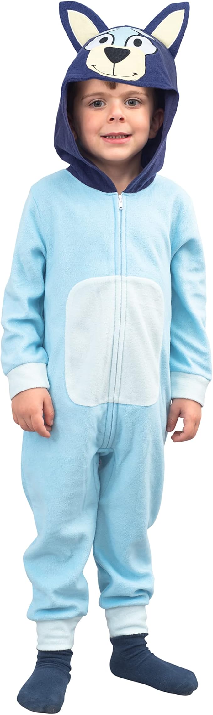 Kids Unisex Playful Colorful Dog Halloween Cosplay One Piece Costume