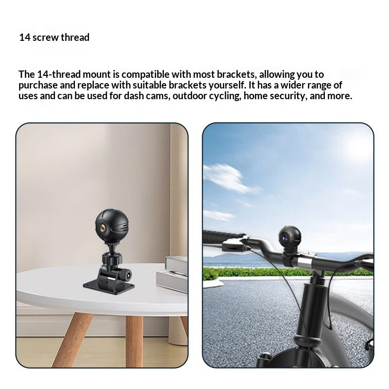 1080p Wireless WiFi Infrared Night vision Action Camera For Cycling Recording