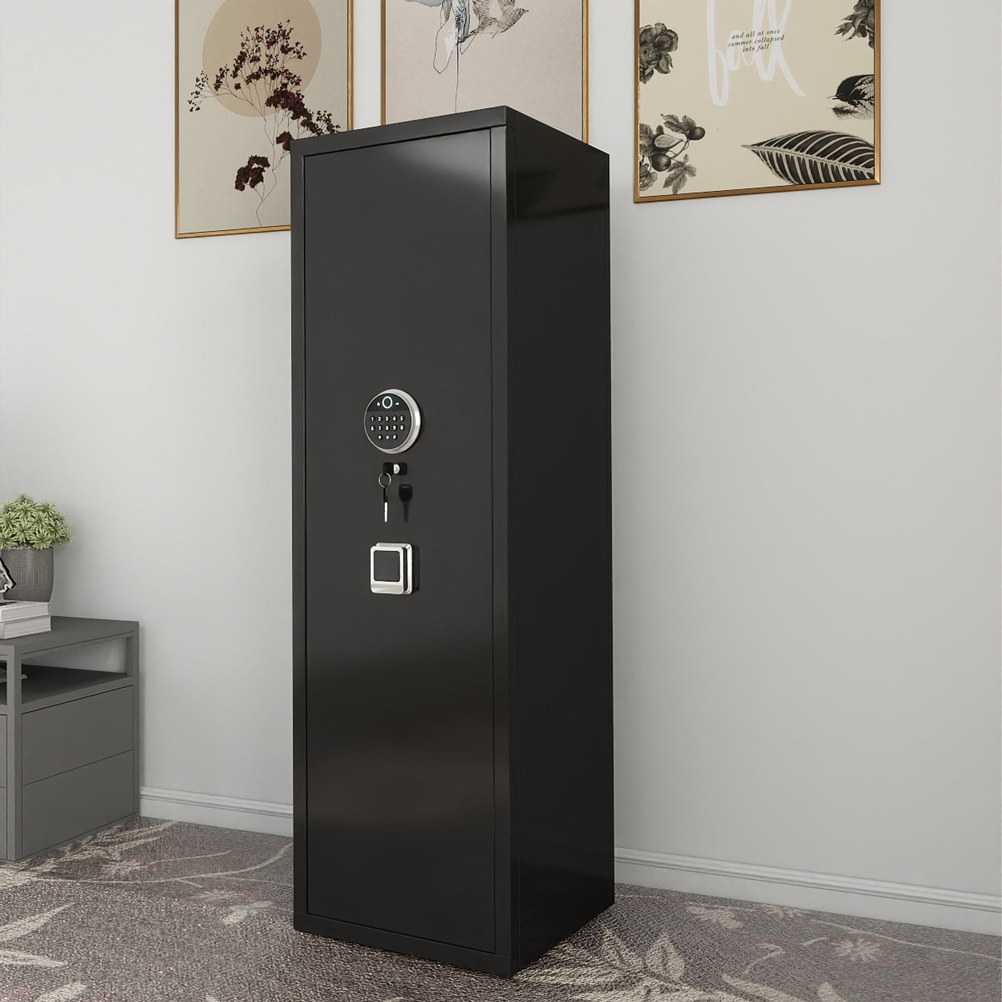 Fingerprint Electronic Gun Safes for Home Rifle and Pistols