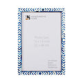 Poster Frames Taj Pattern Bone, Resin Inlay, Blue, 5 Sizes