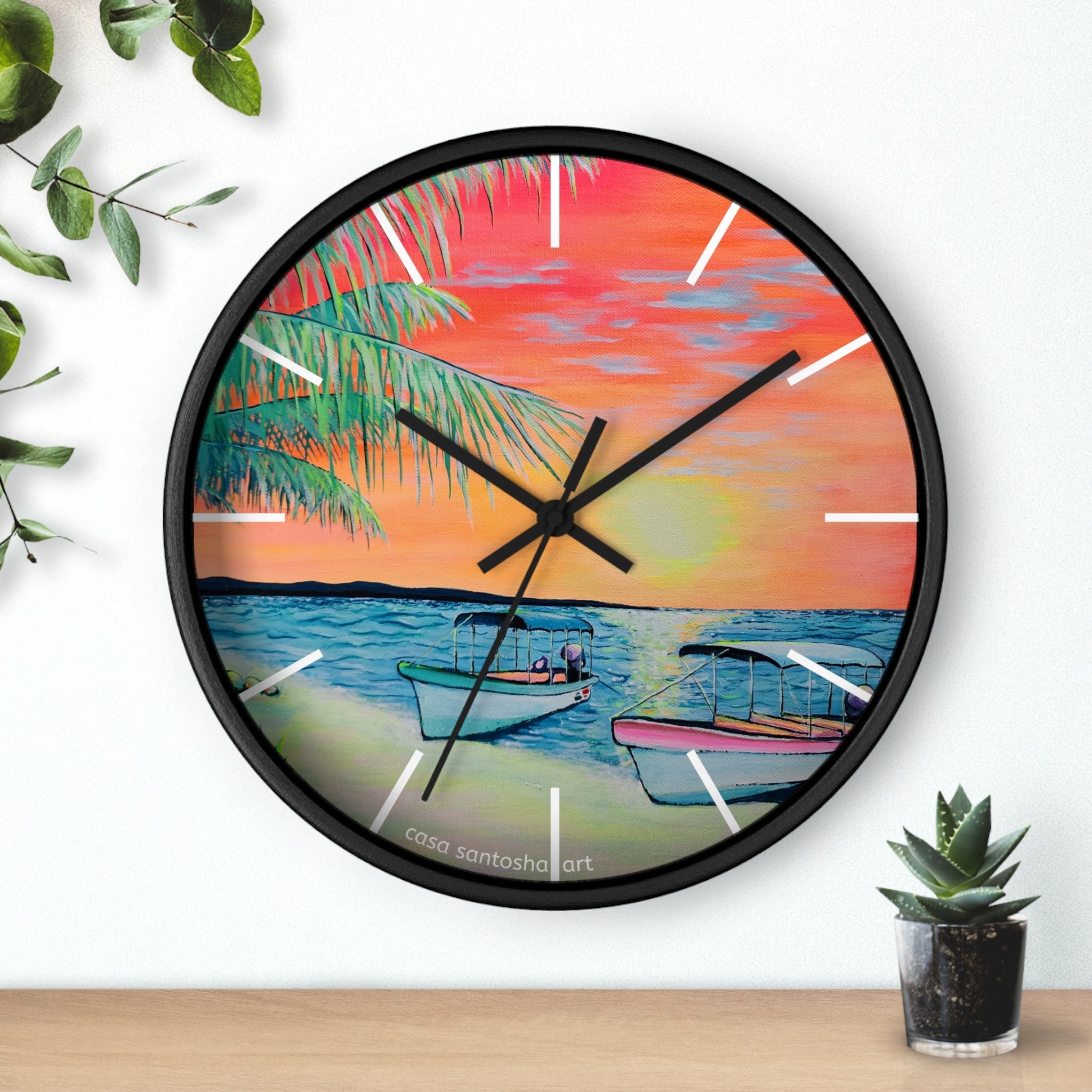 Panga Express Pop Art Wall Clock