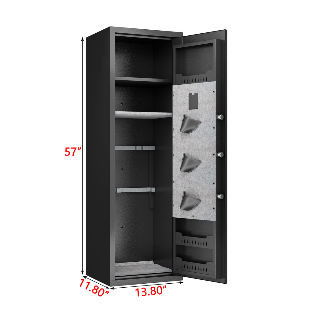 Fingerprint Electronic Gun Safes for Home Rifle and Pistols