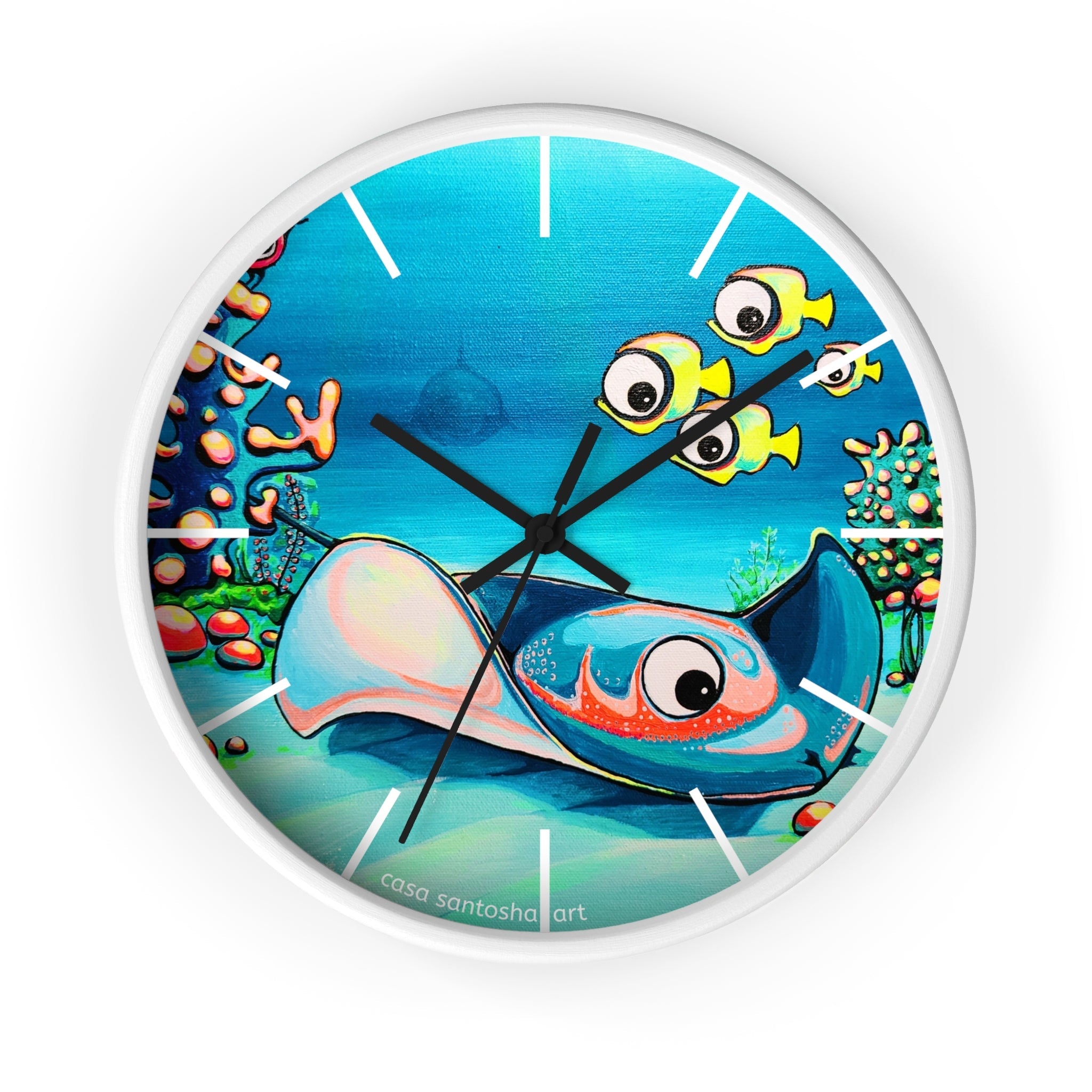 Cyclops Stingray Pop Art Wall Clock