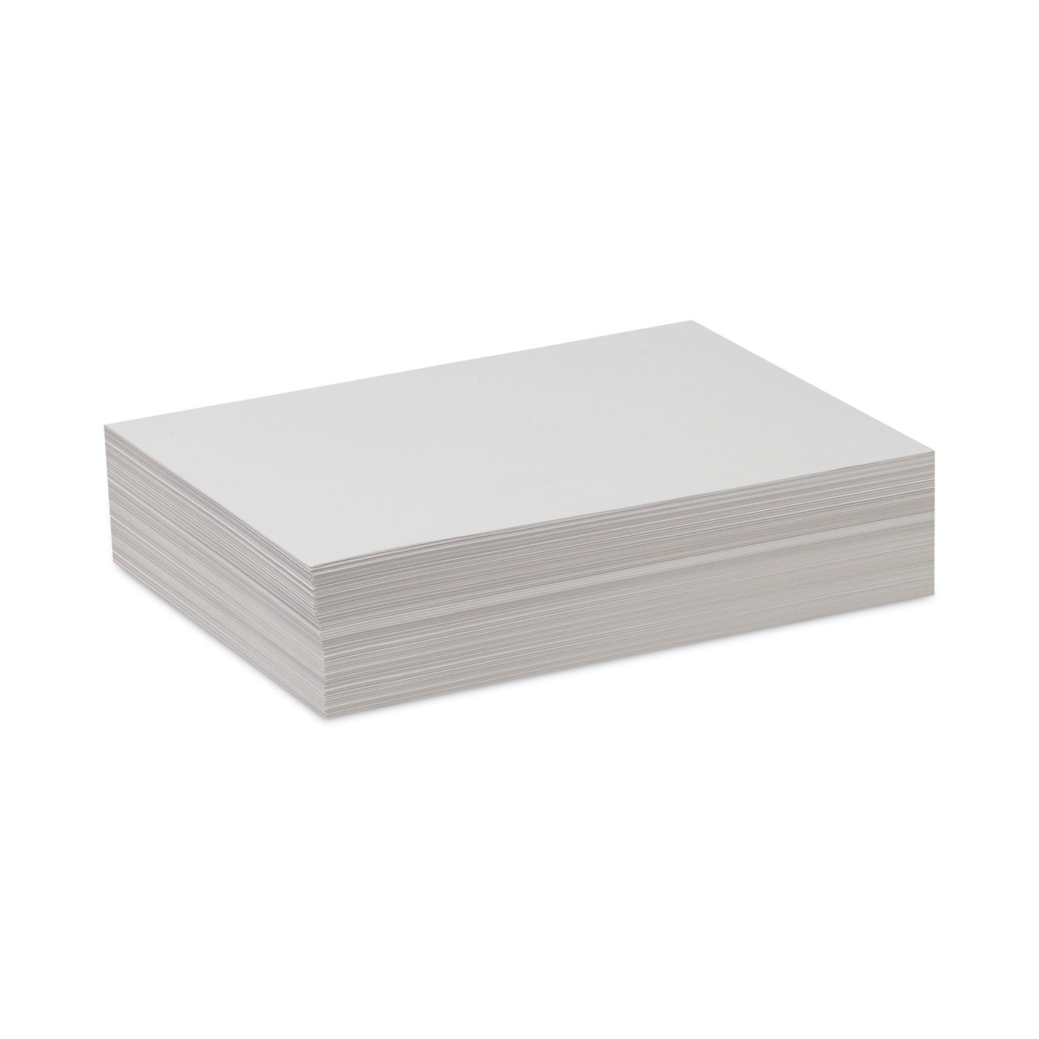 Pacon White Drawing Paper, 47 lb Text Weight, 9 x 12, Pure White, 500/Ream