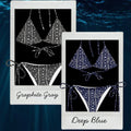 Deep Voyager (Whale Shark) Recycled String Swimwear