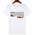 Kawaii Skull Cat Girl T-Shirt Top - # GIAA23510017