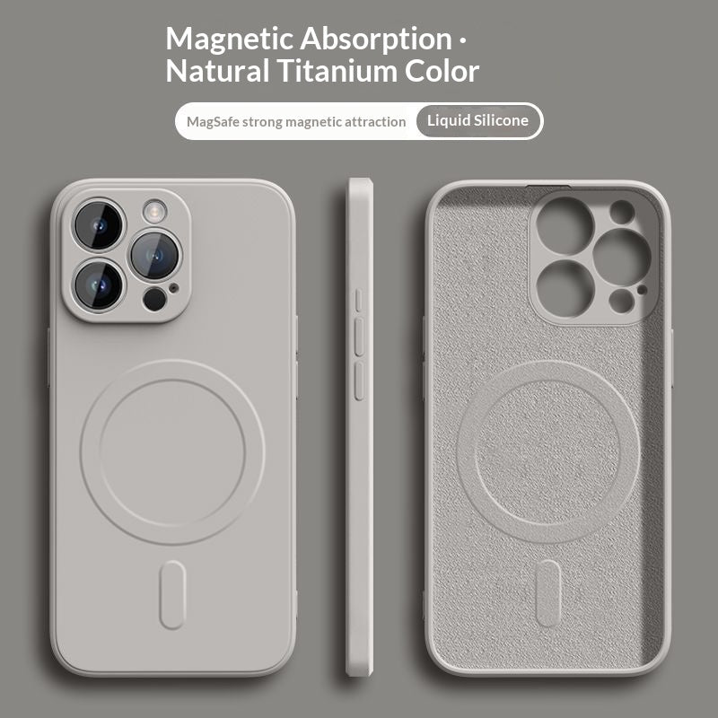 Liquid Silicone Magnetic Phone Case