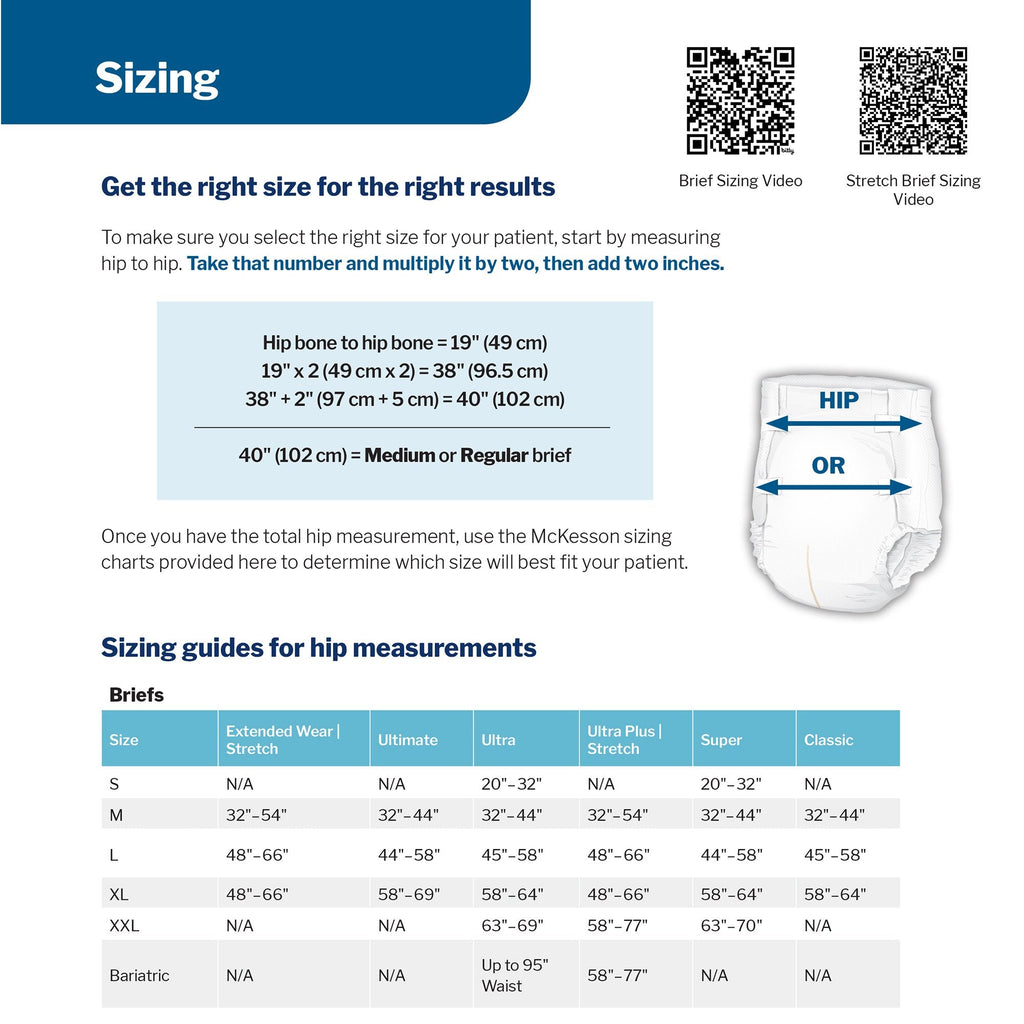 McKesson Super Moderate Absorbency Incontinence Underwear, Medium UW33844