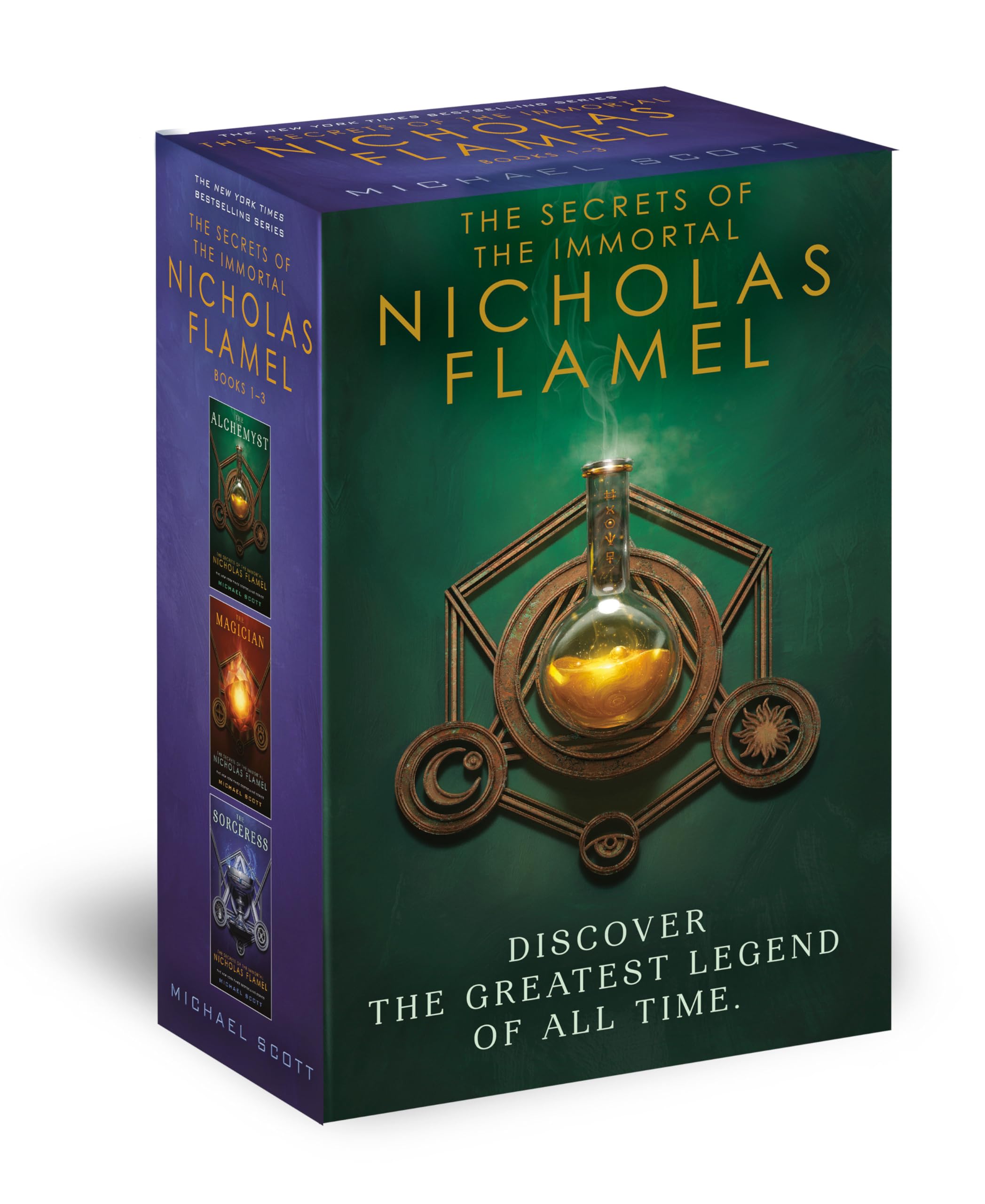 The Secrets of the Immortal Nicholas Flamel Boxed Set (3-Boo