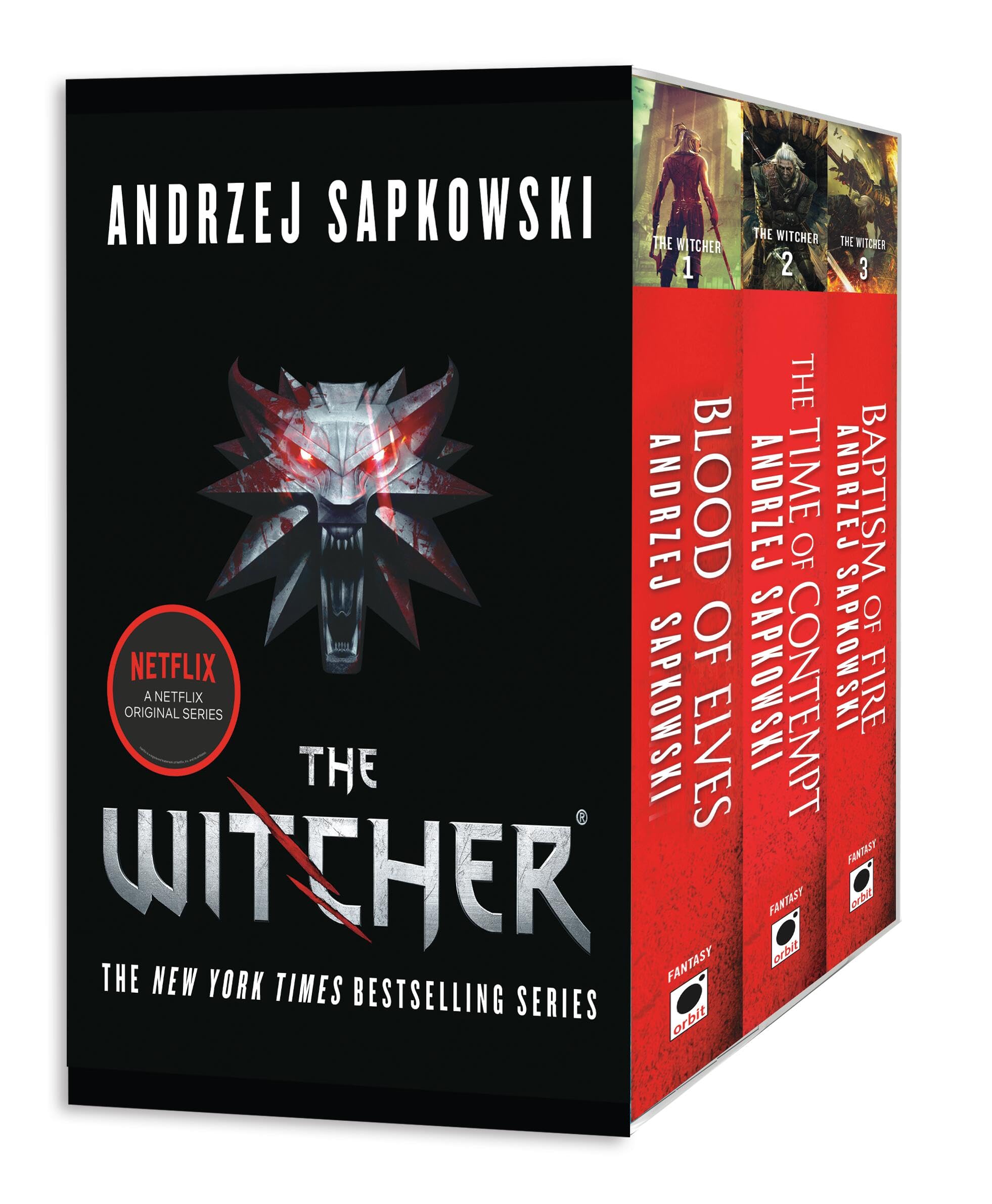 The Witcher Boxed Set: Blood of Elves, The Time of Contempt,