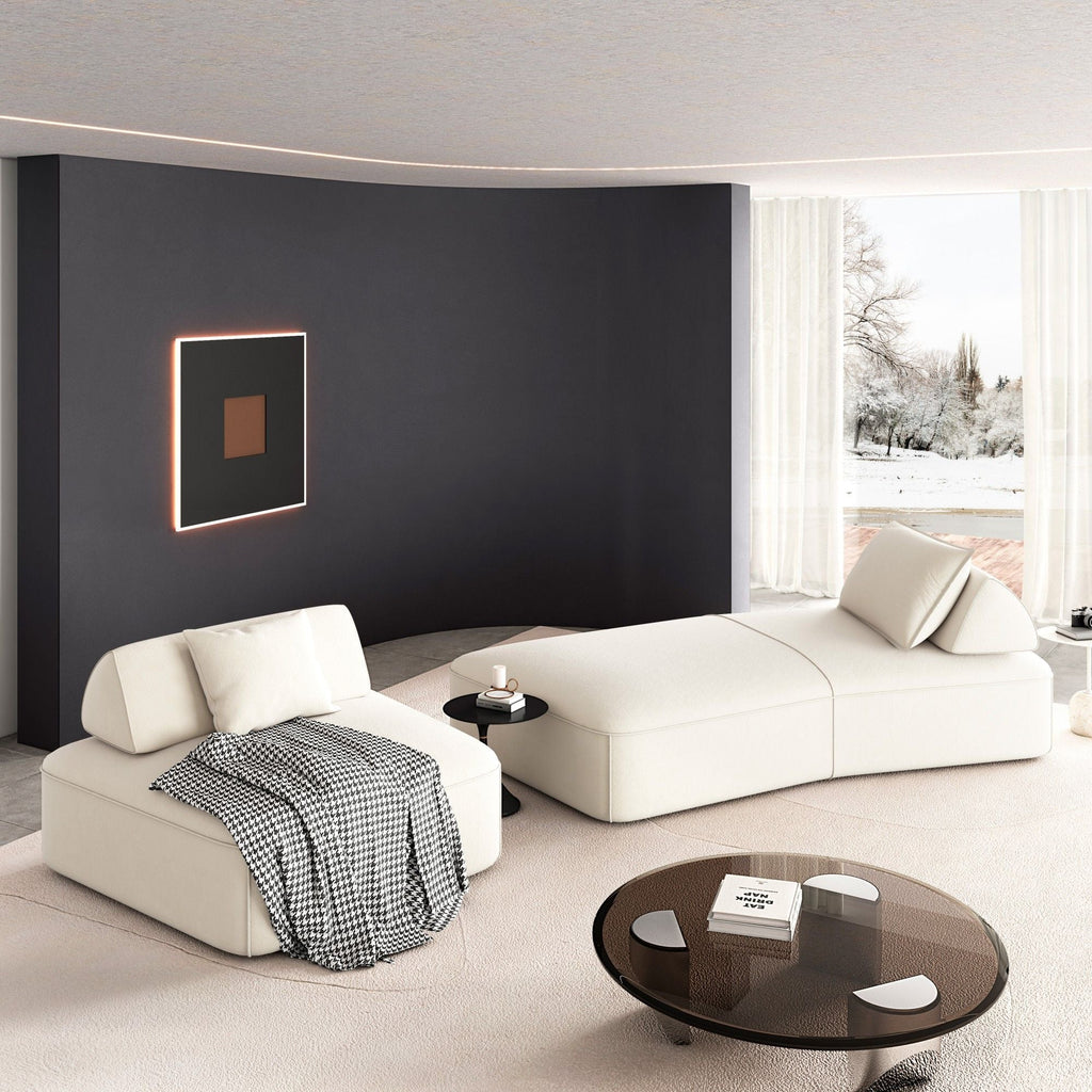 Modern Luxury Oversized Modular Sectional Sofa Set