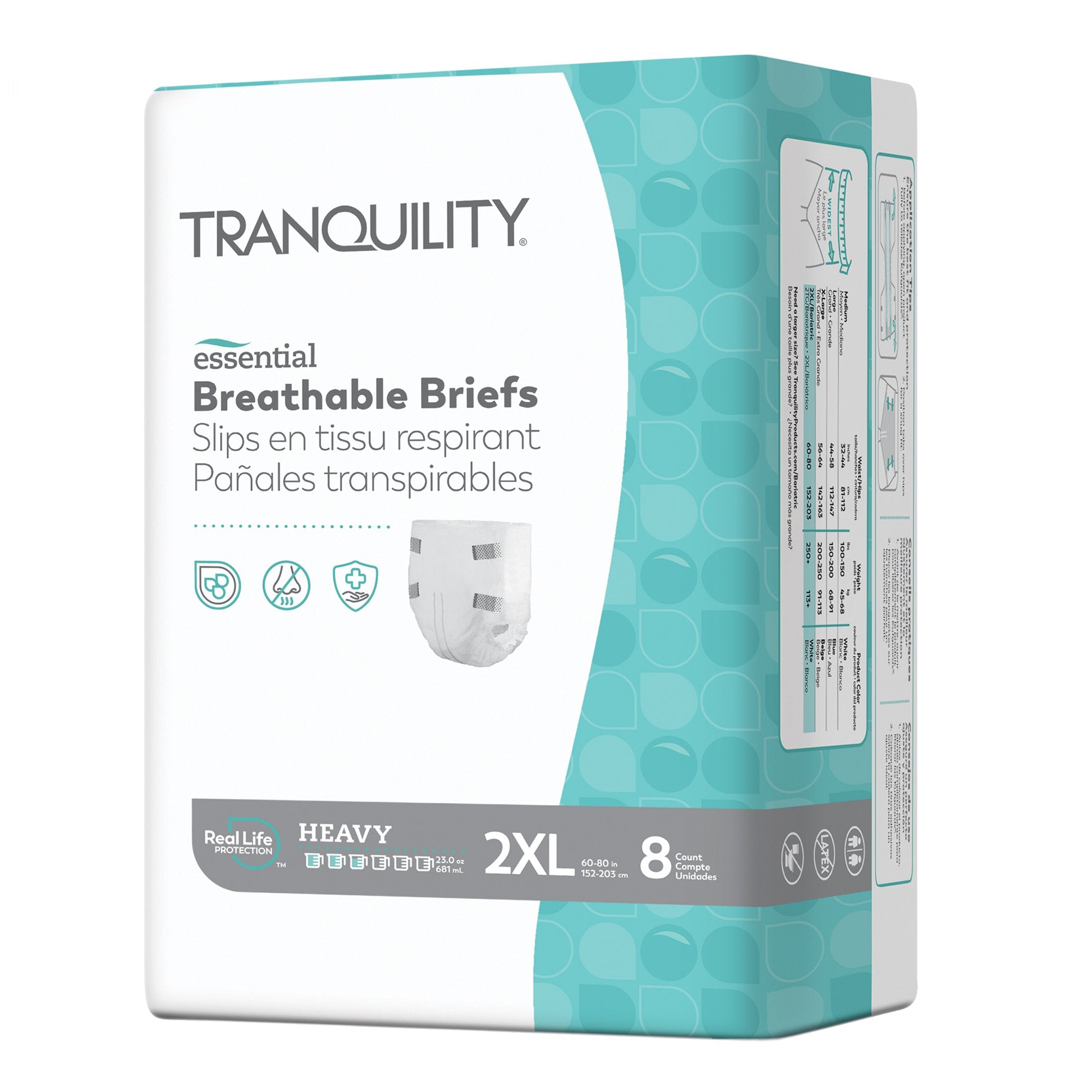 Tranquility® Essential Heavy Incontinence Brief, 2X-Large 2748