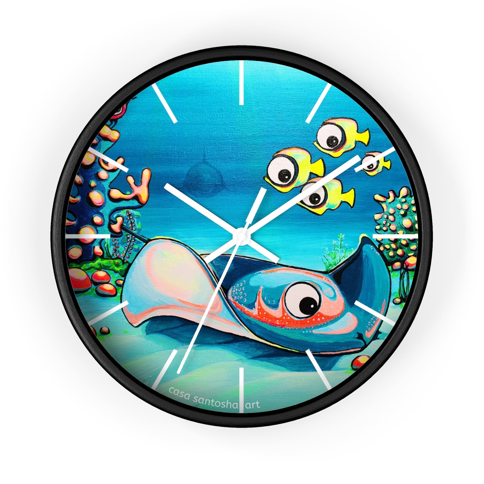 Cyclops Stingray Pop Art Wall Clock