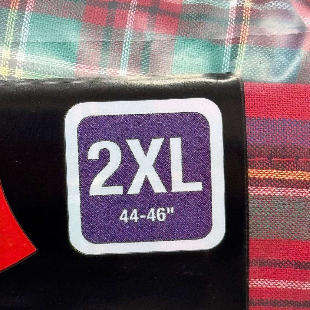 HANES (3 PACK!) Men's Cool Comfort Boxer Briefs Sz 2XL 44-46" Blue/Red/Grey 042390