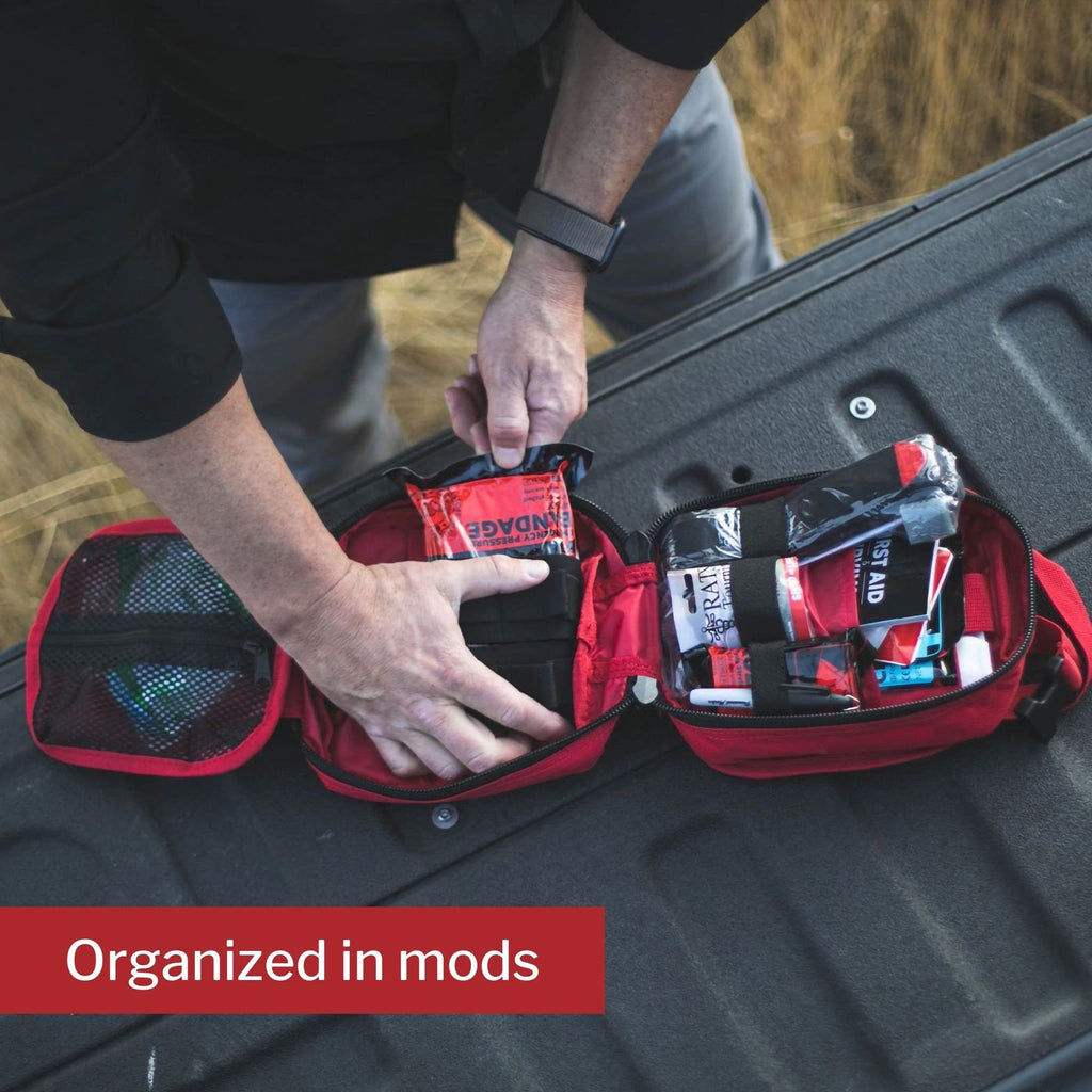 My Medic MYFAK Pro First Aid Kit, Trauma & Medical Supplies for Survival, Red MM-KIT-U-MED-RED-PRO-V2