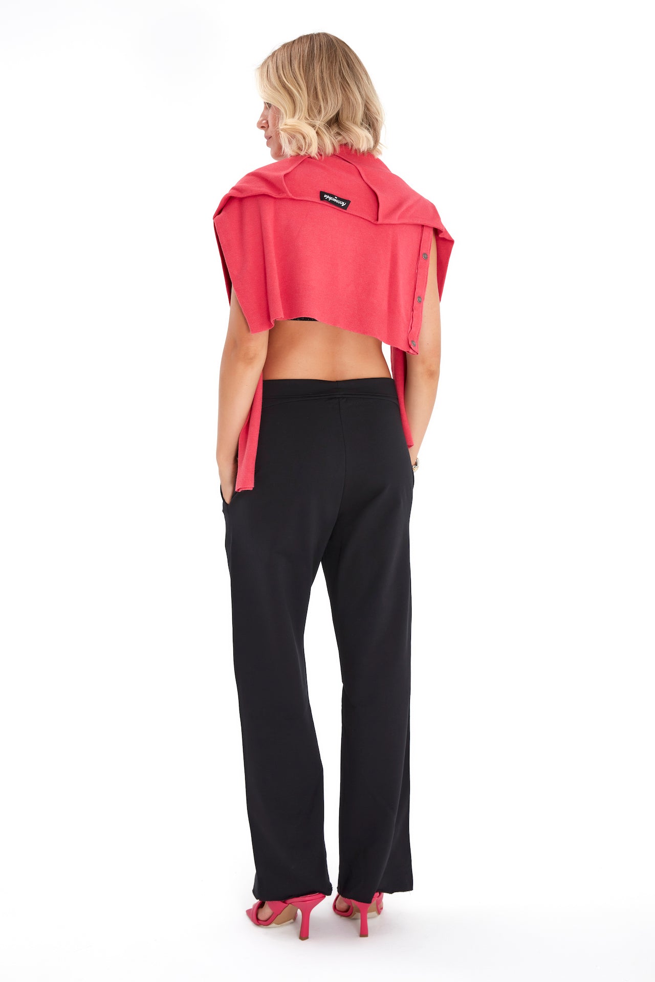 Simply Cool Foldover Waistband Stretch Cotton Maternity Jogger Pants