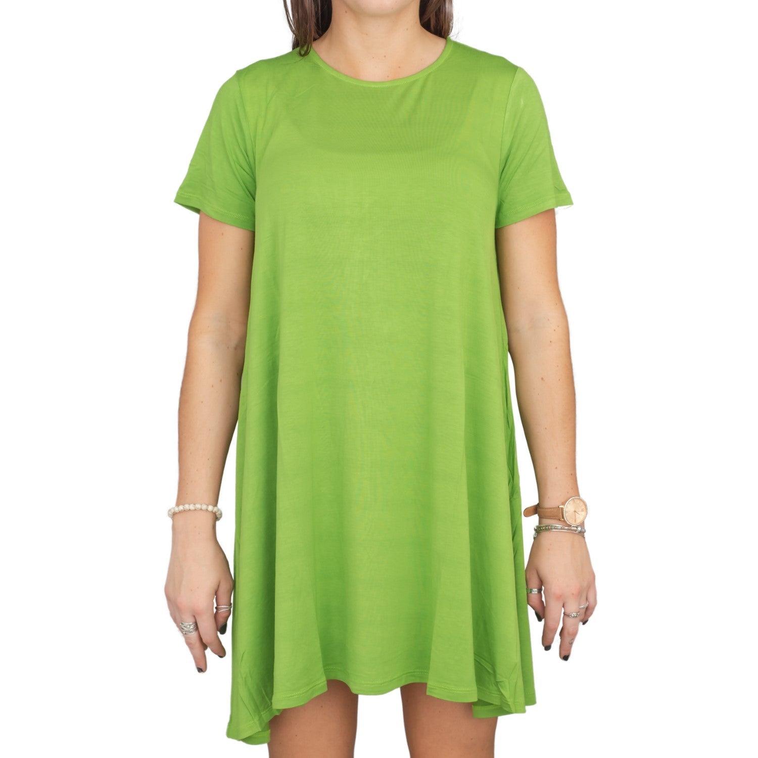 Women's TV Show Burger Cartoon Series Green Halloween Cosplay Costume Dress