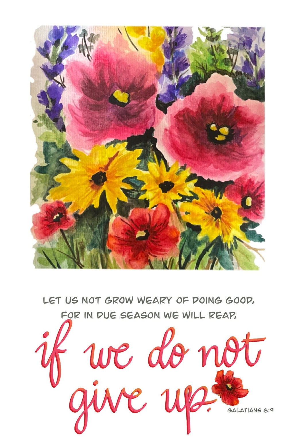 Polaroid Bible Verse Art Prints
