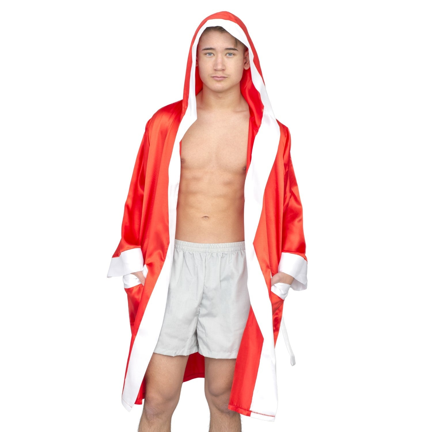 Boxing Movie Robe with Hood Halloween Cosplay Costume