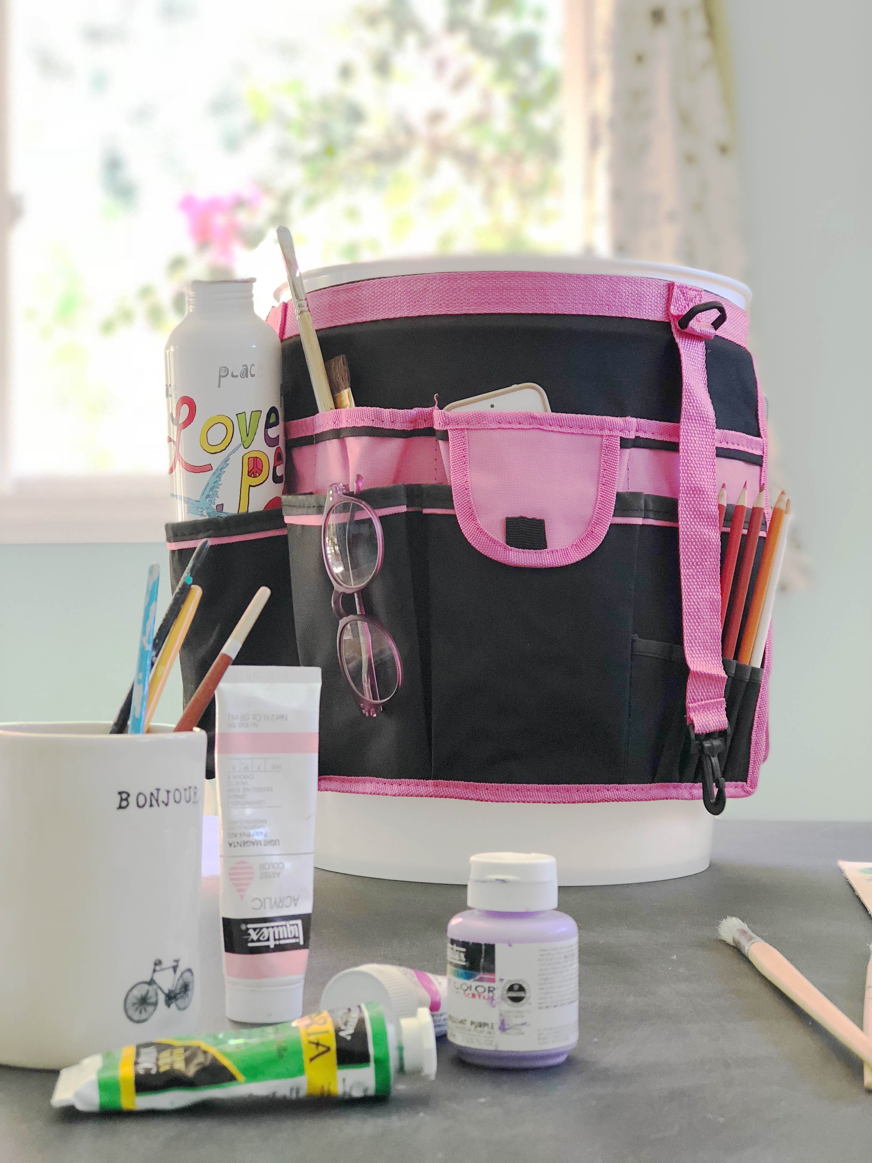 Bucket Organizer - Pink - DT0825P