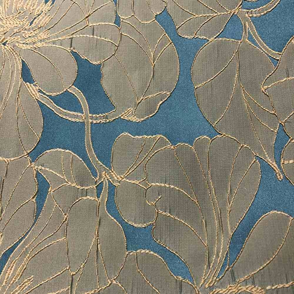Cambridge Floral Jacquard Tablecloth - Blue