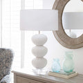 Ceramic Sea Urchin Table Lamp