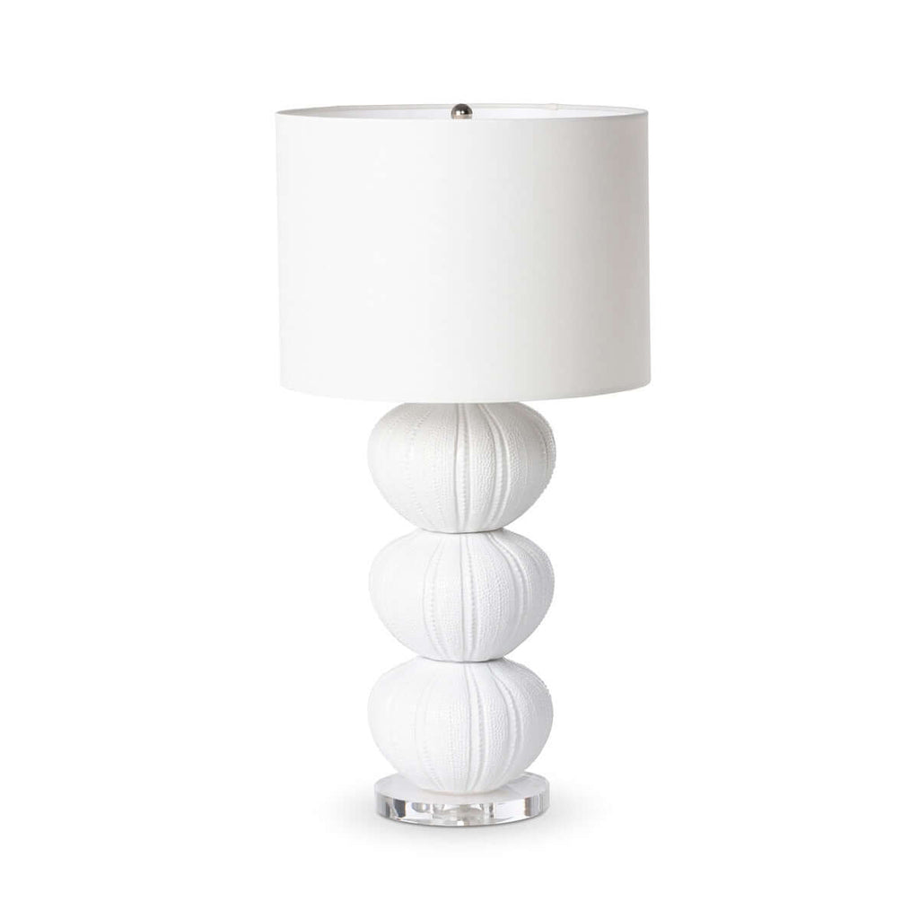 Ceramic Sea Urchin Table Lamp