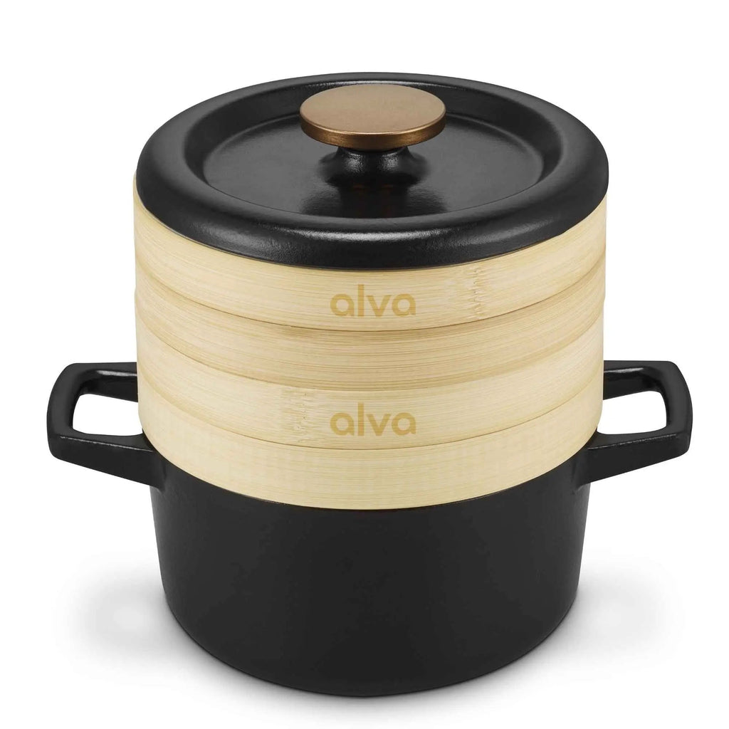 Cocotte with Steamer Inserts — 2.5 QT