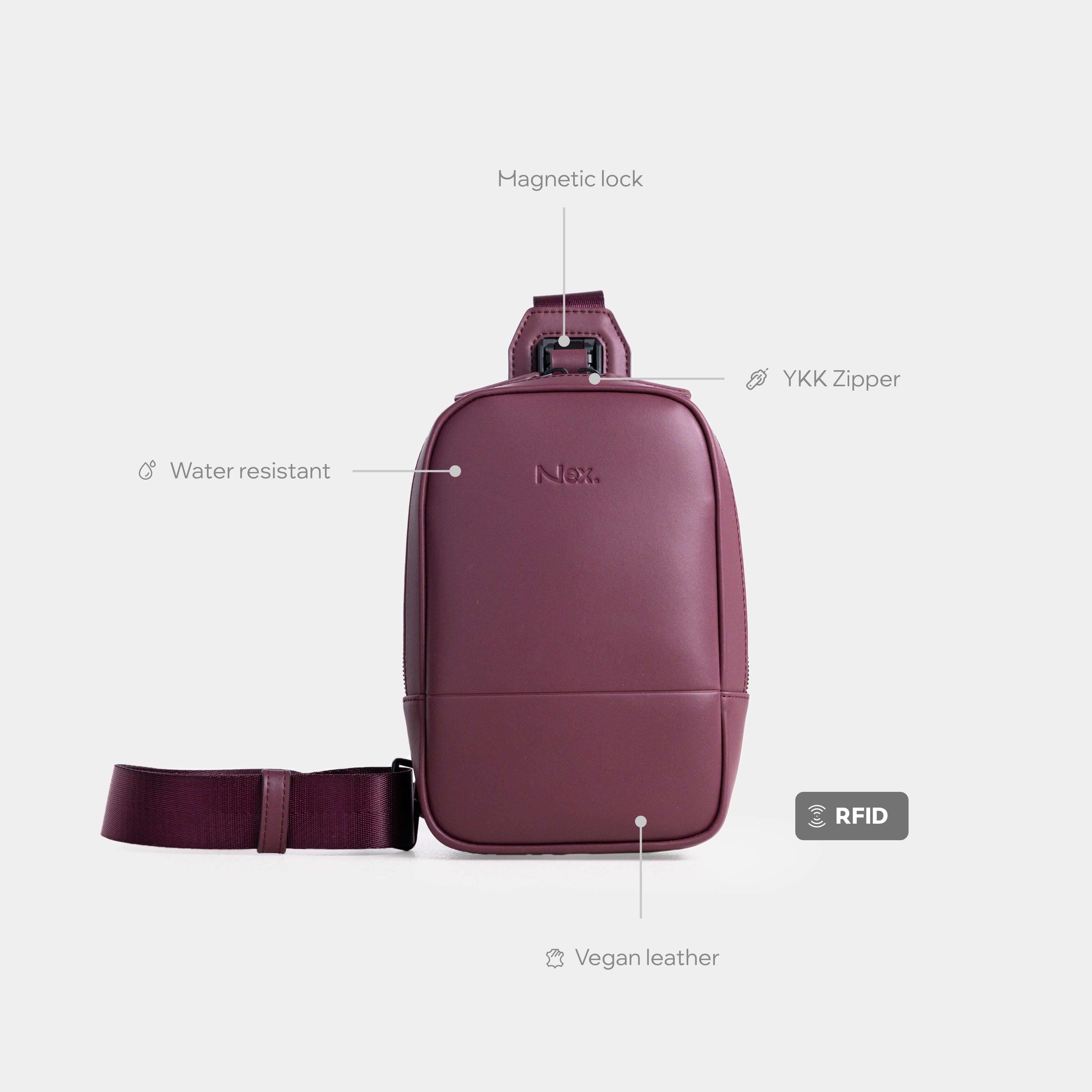 Japan Magnetic Chest Bag