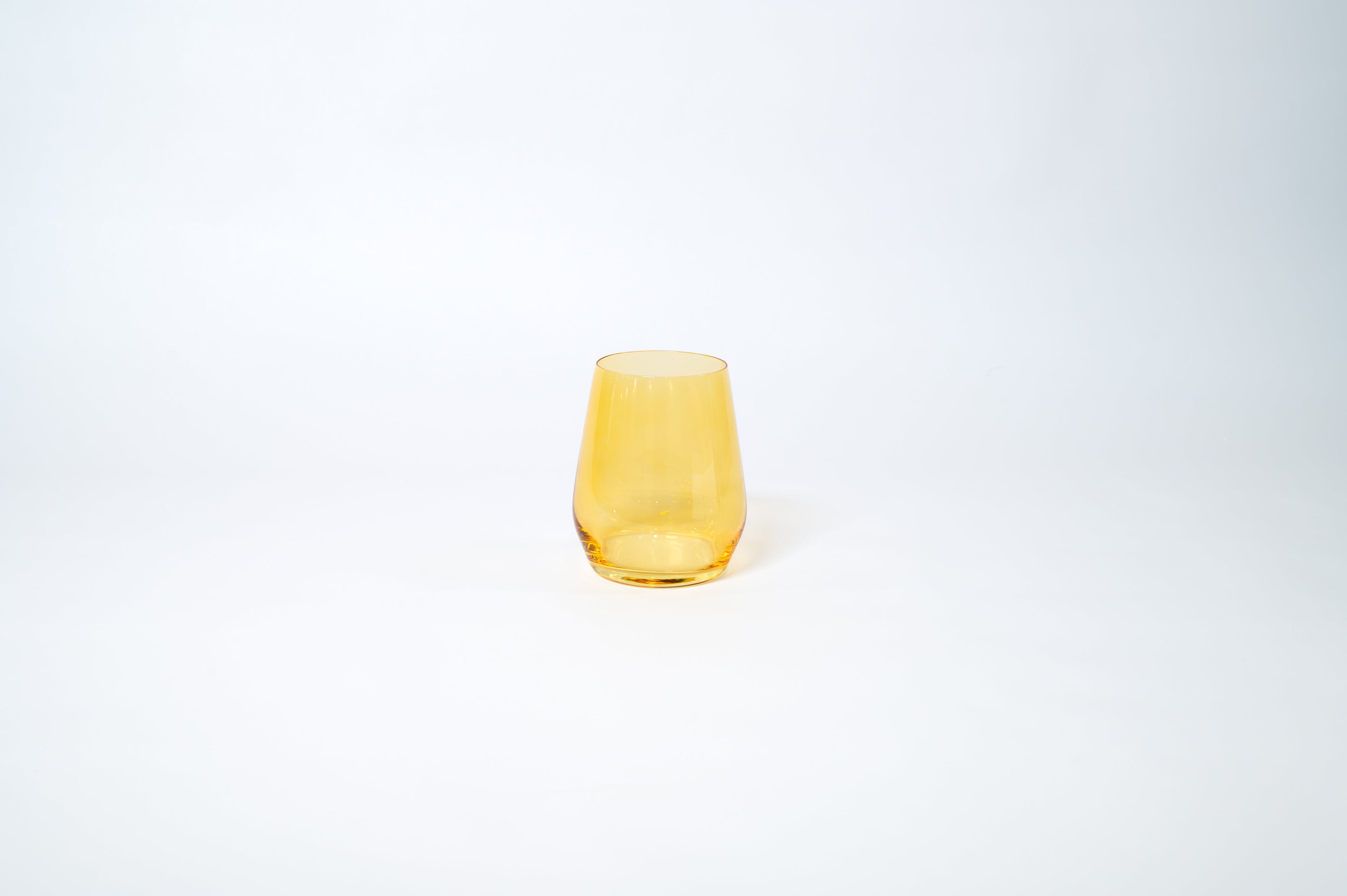 Sunshine Yellow - Colored Wine Glass