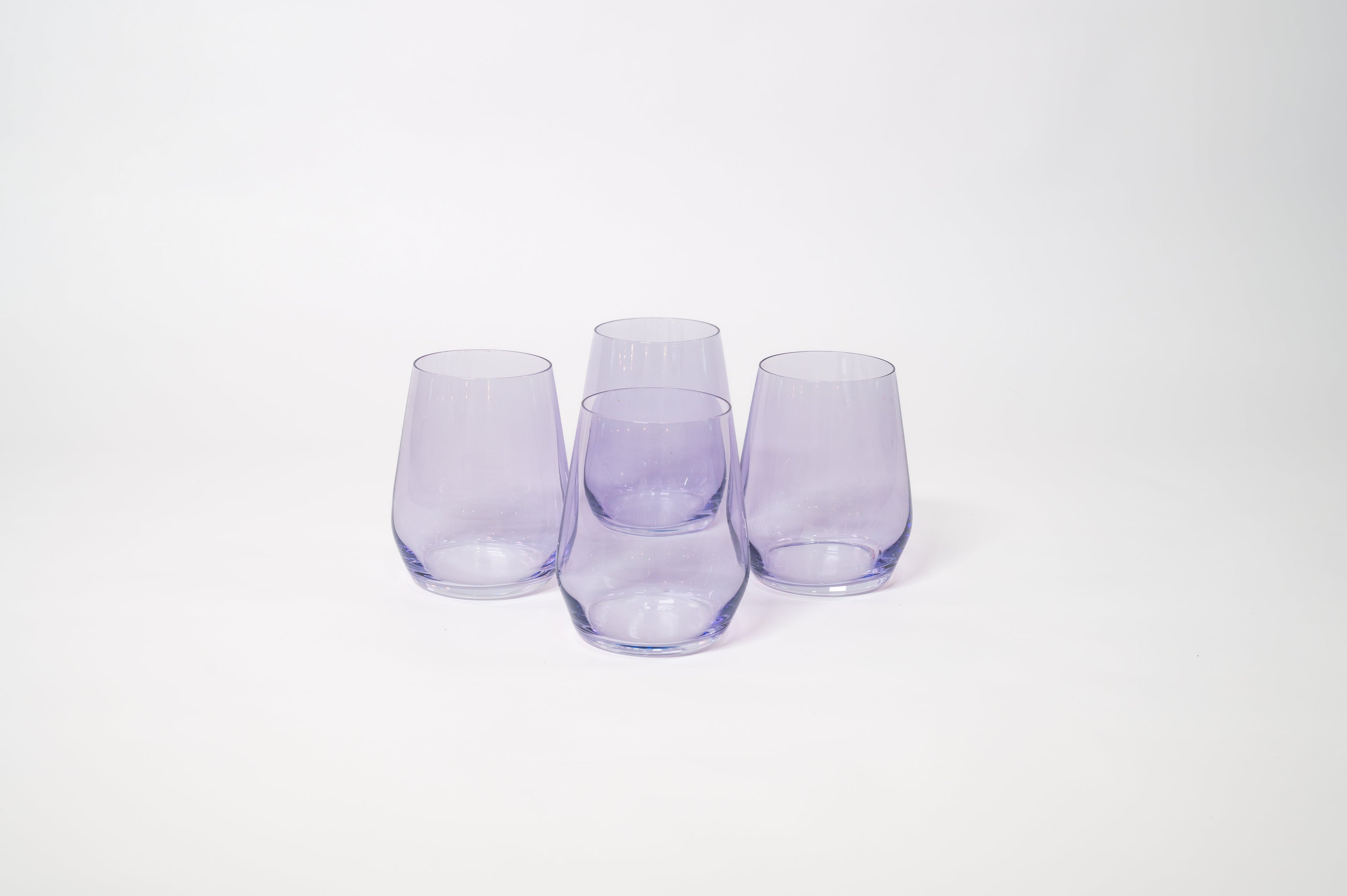 Lady Lavender - Colored Wine Glass