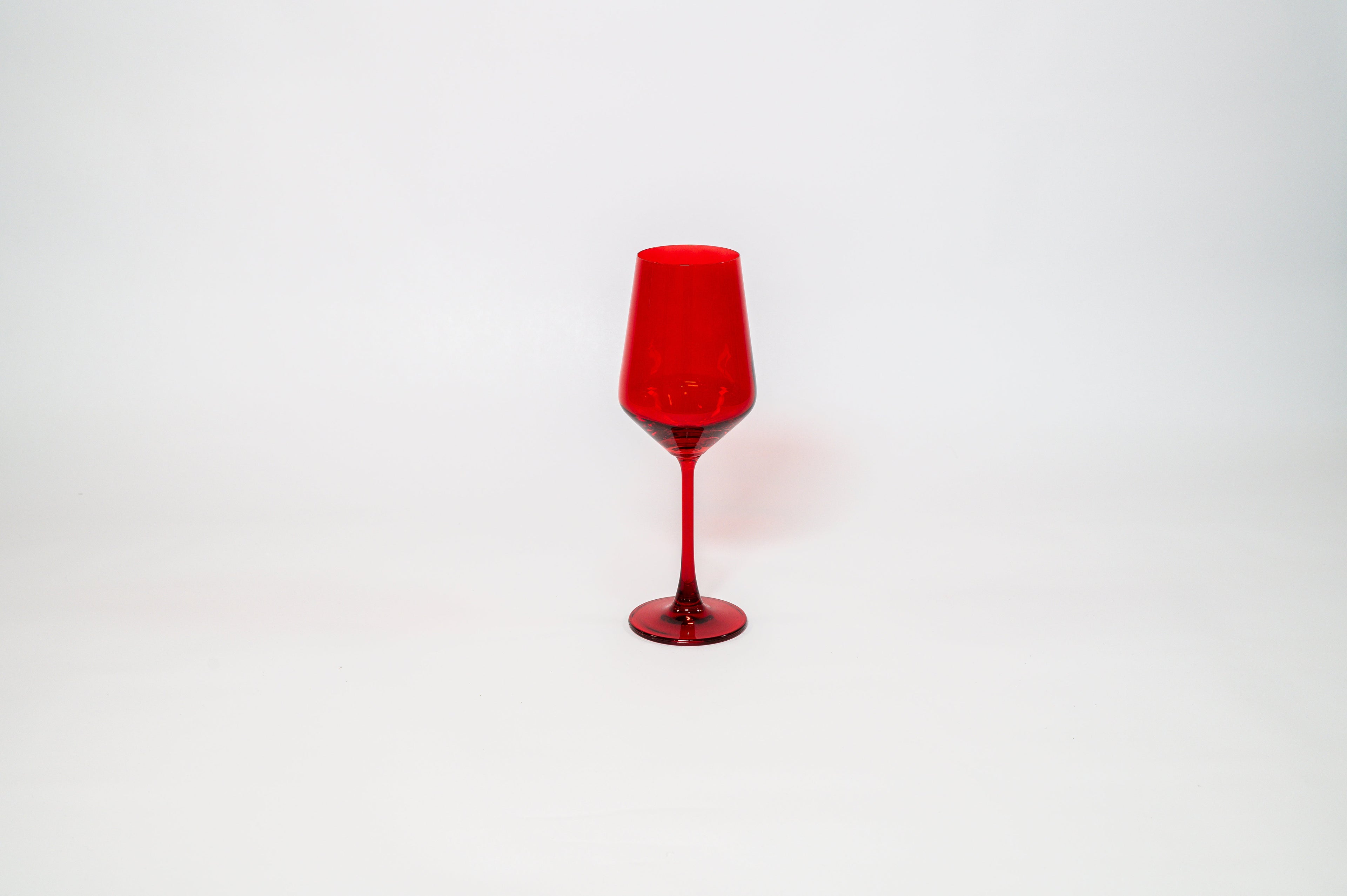 Cherry Red - Stemless Colored Wine Glass