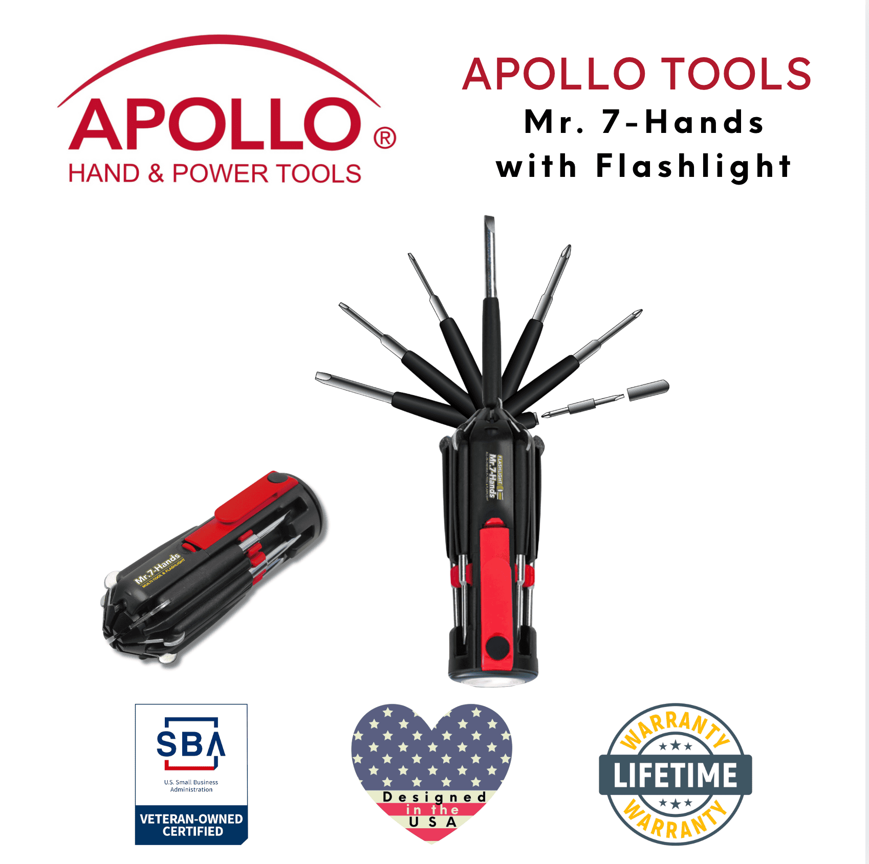 Flashlight Mr. 7-Hands - DT1719