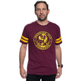 Dancing Elk Condors Halloween Costume T-Shirt Tee with Striped Sleeves Cosplay