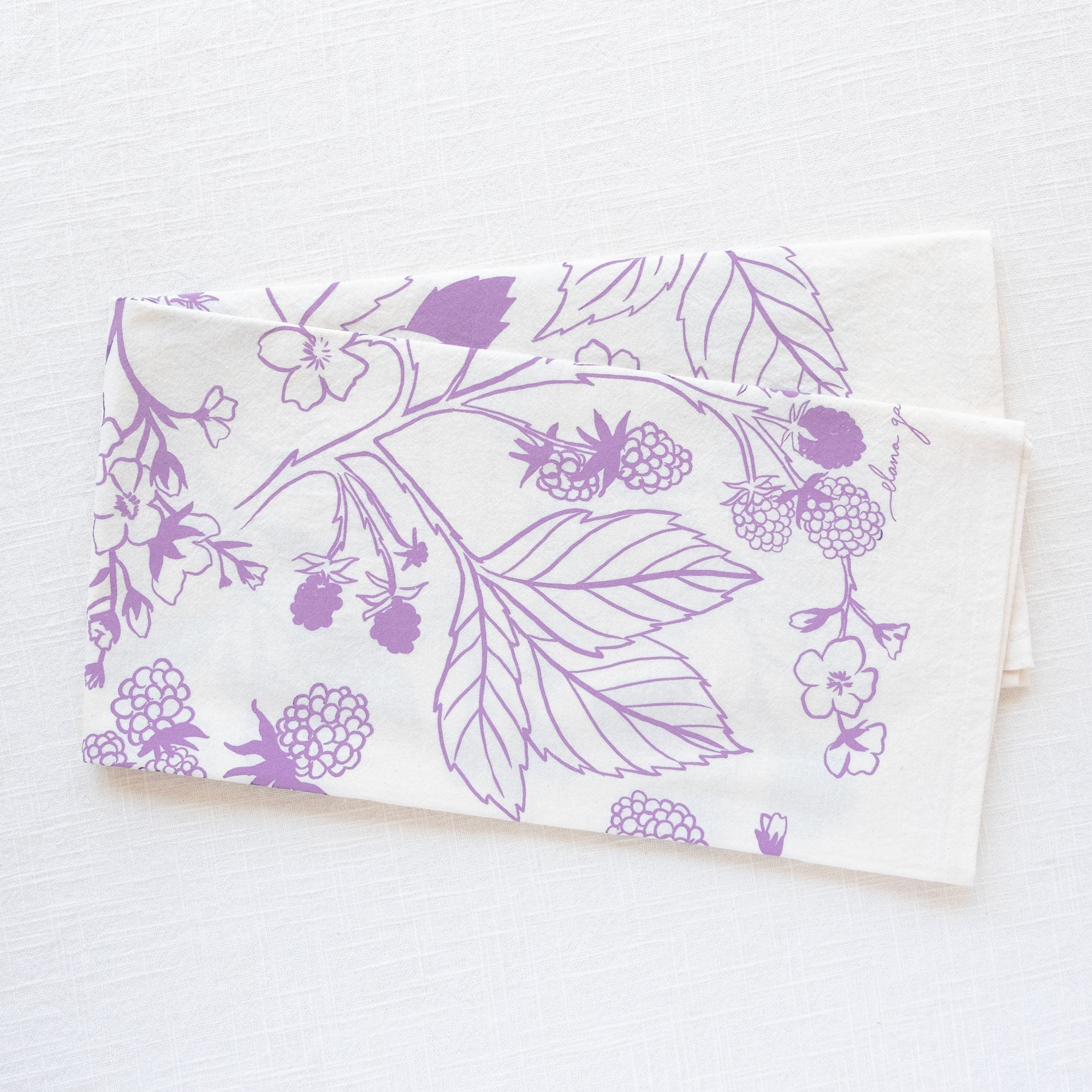 Berries Cotton Tea Towel