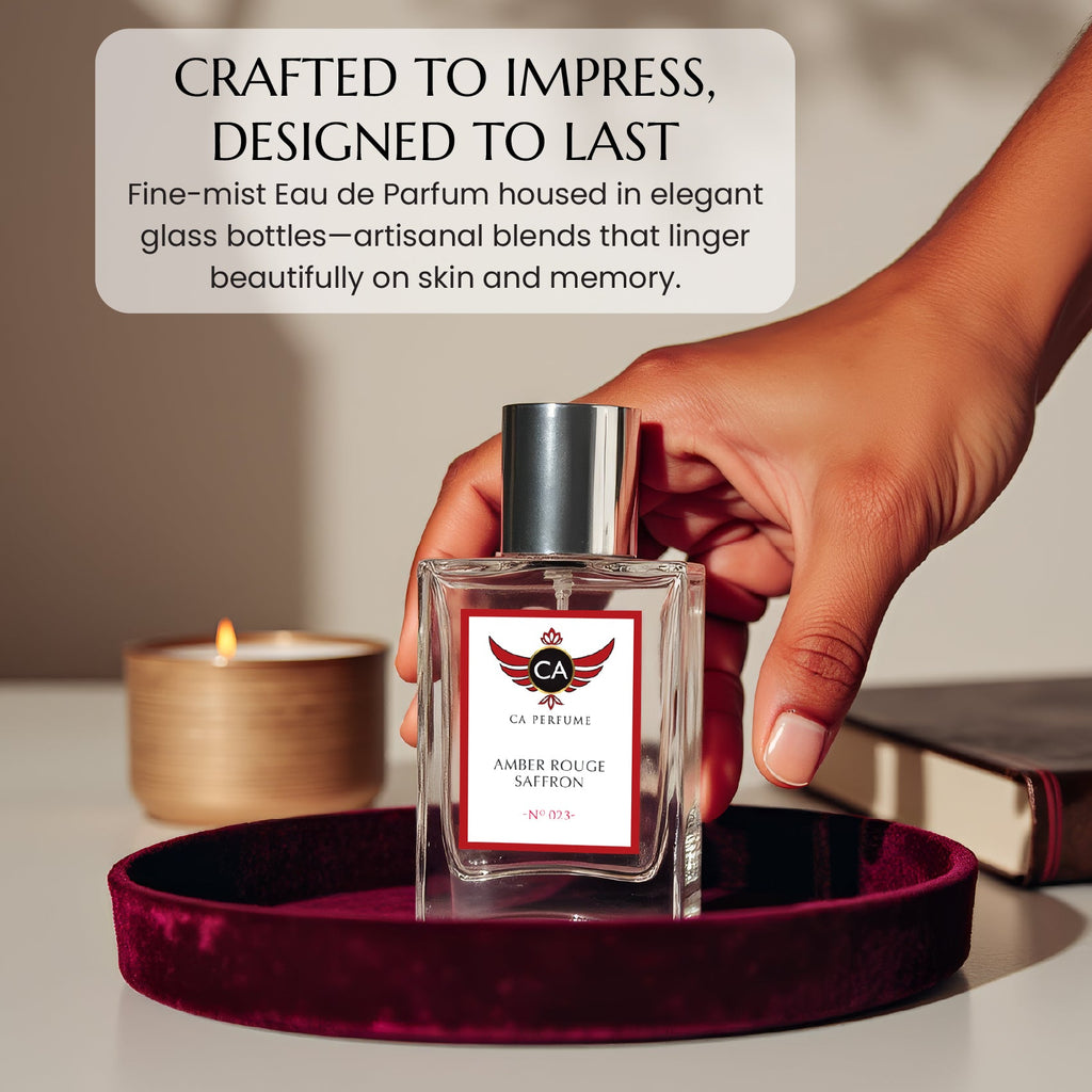 023- Amber Rouge Saffron Perfume Spray