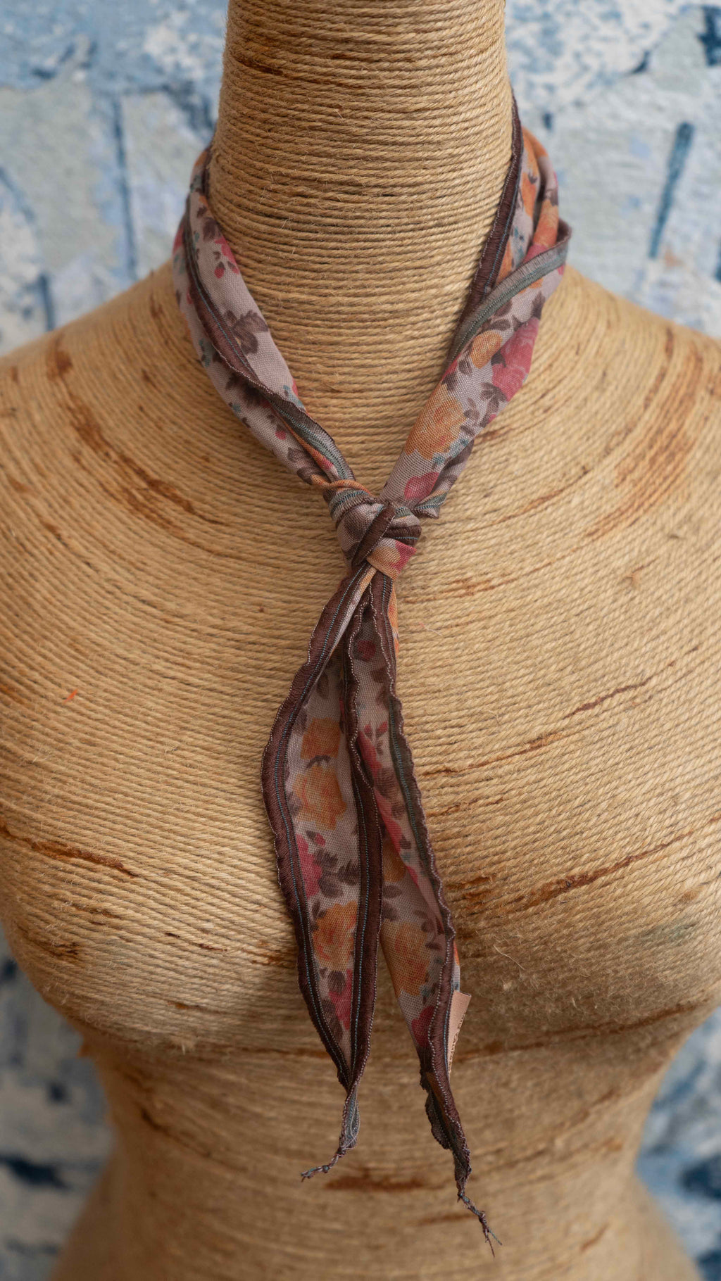 Floral Academy Neck Scarf