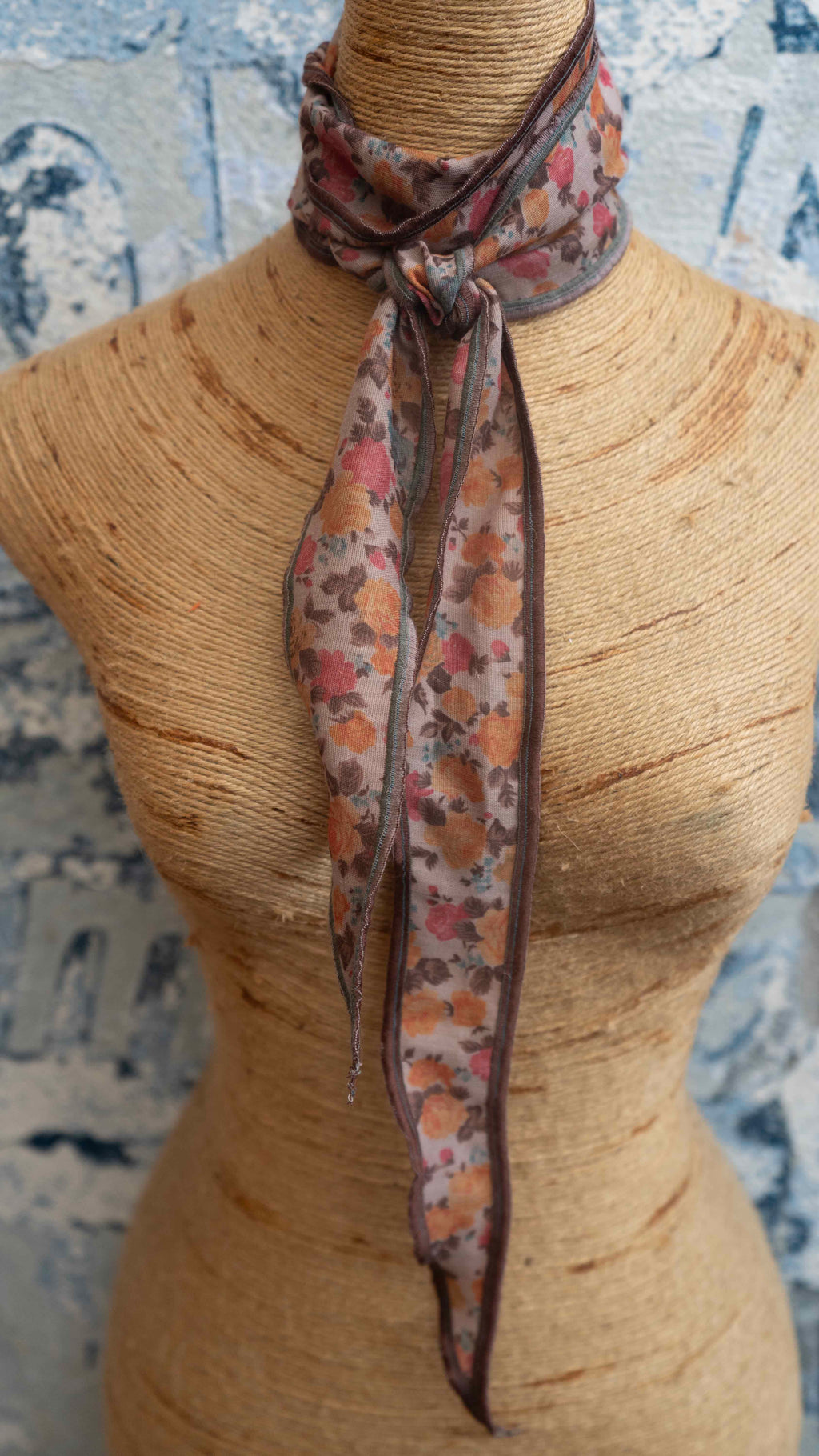 Floral Academy Neck Scarf