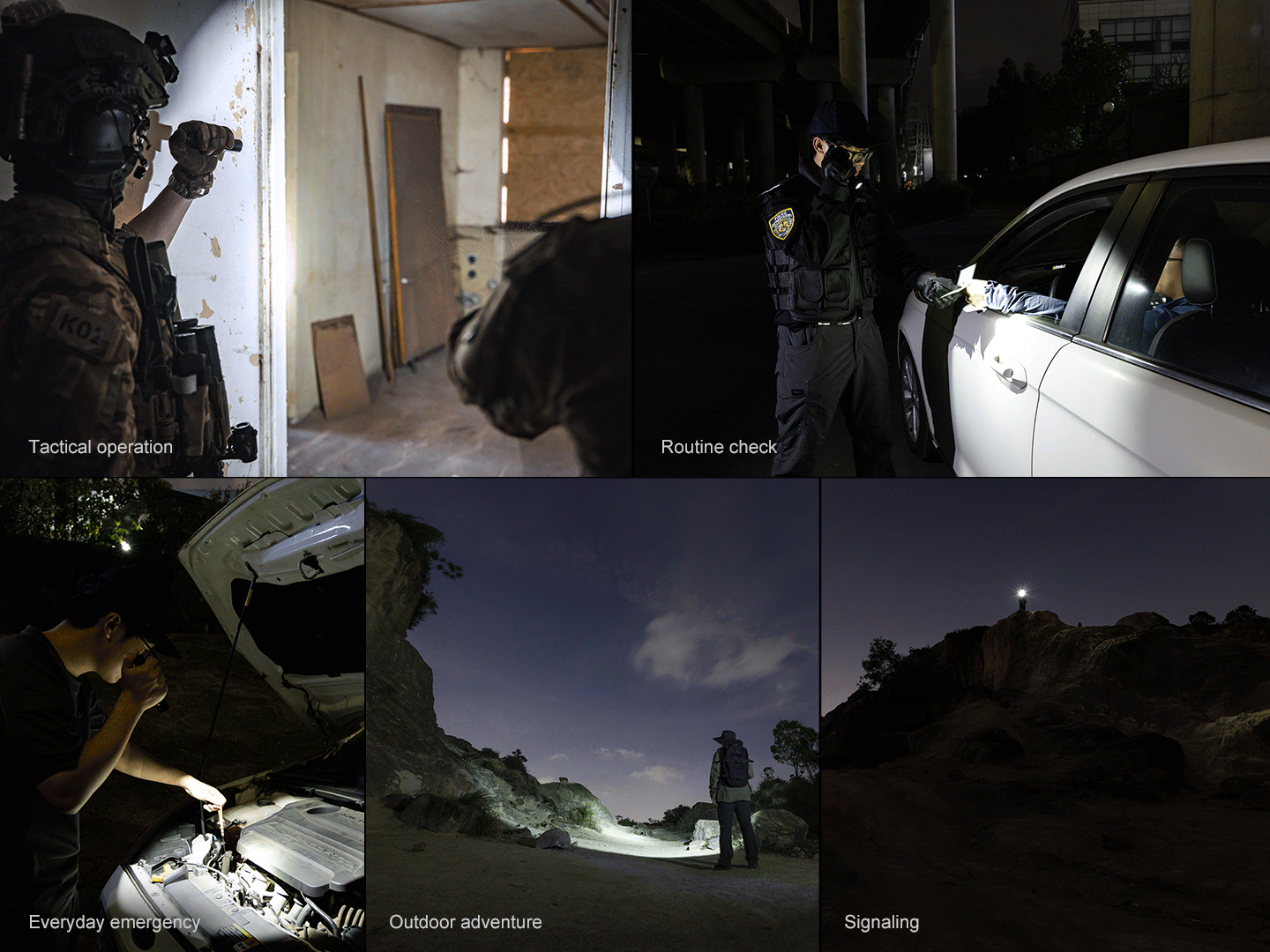 Fenix PD35R ACE Multi-mode Tactical Flashlight