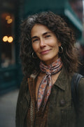 Floral Academy Neck Scarf