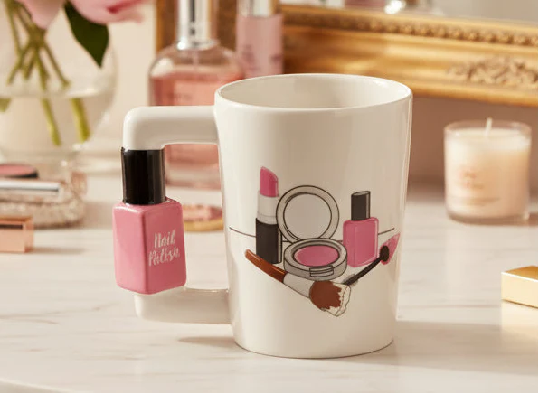 Makeup Tools Ceramic Mug