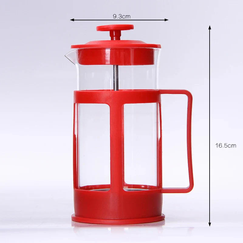 DecorBites™ 350ml Plastic Coffee French Press Maker Pot Moka Machine Percolator Tool