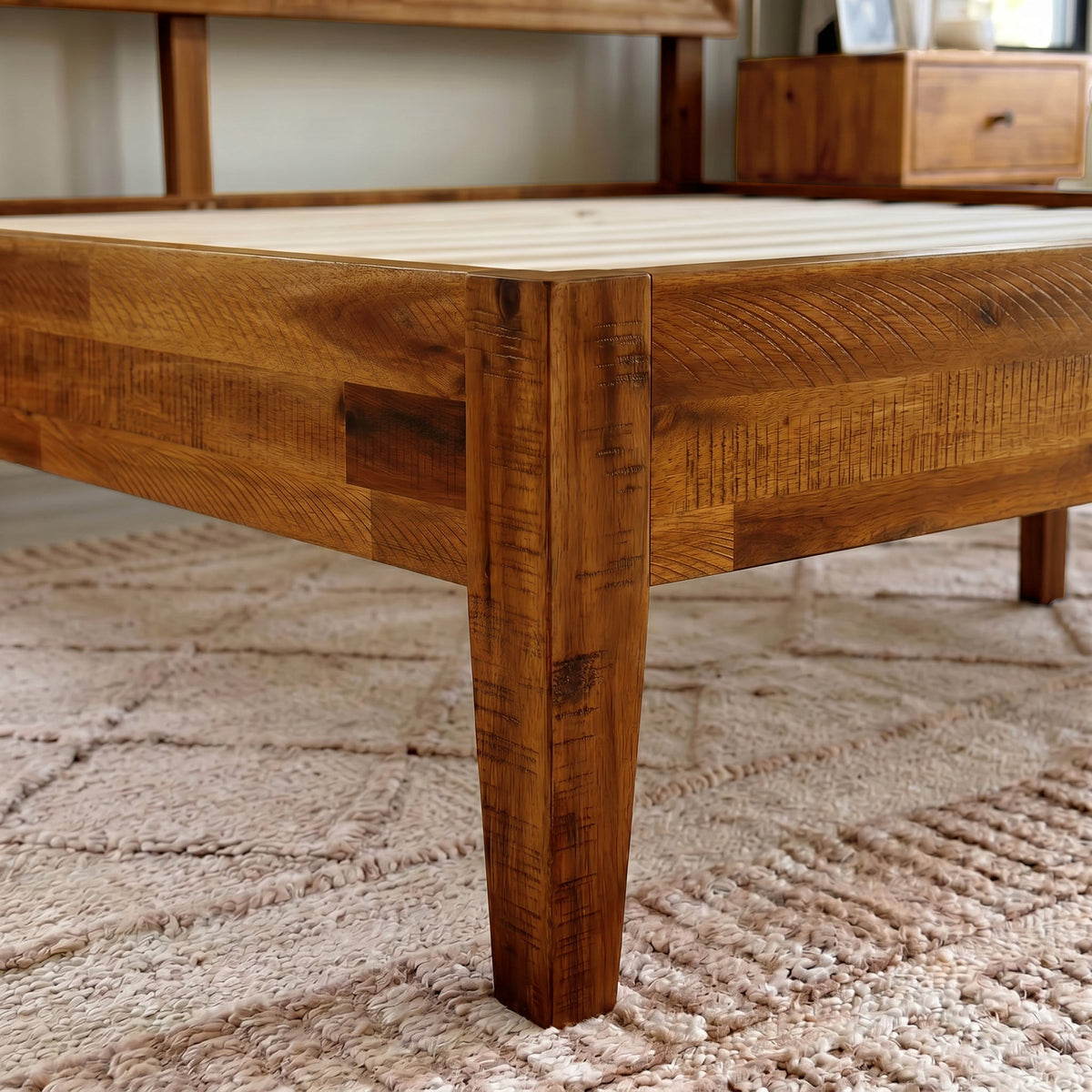 Sierra Solid Wood Bed Frame