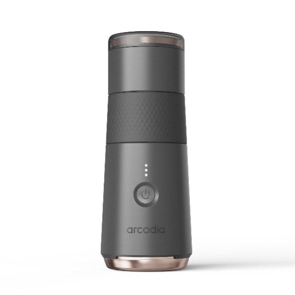 Arcadia Go Rechargeable Portable Turkish Coffee Maker, Black