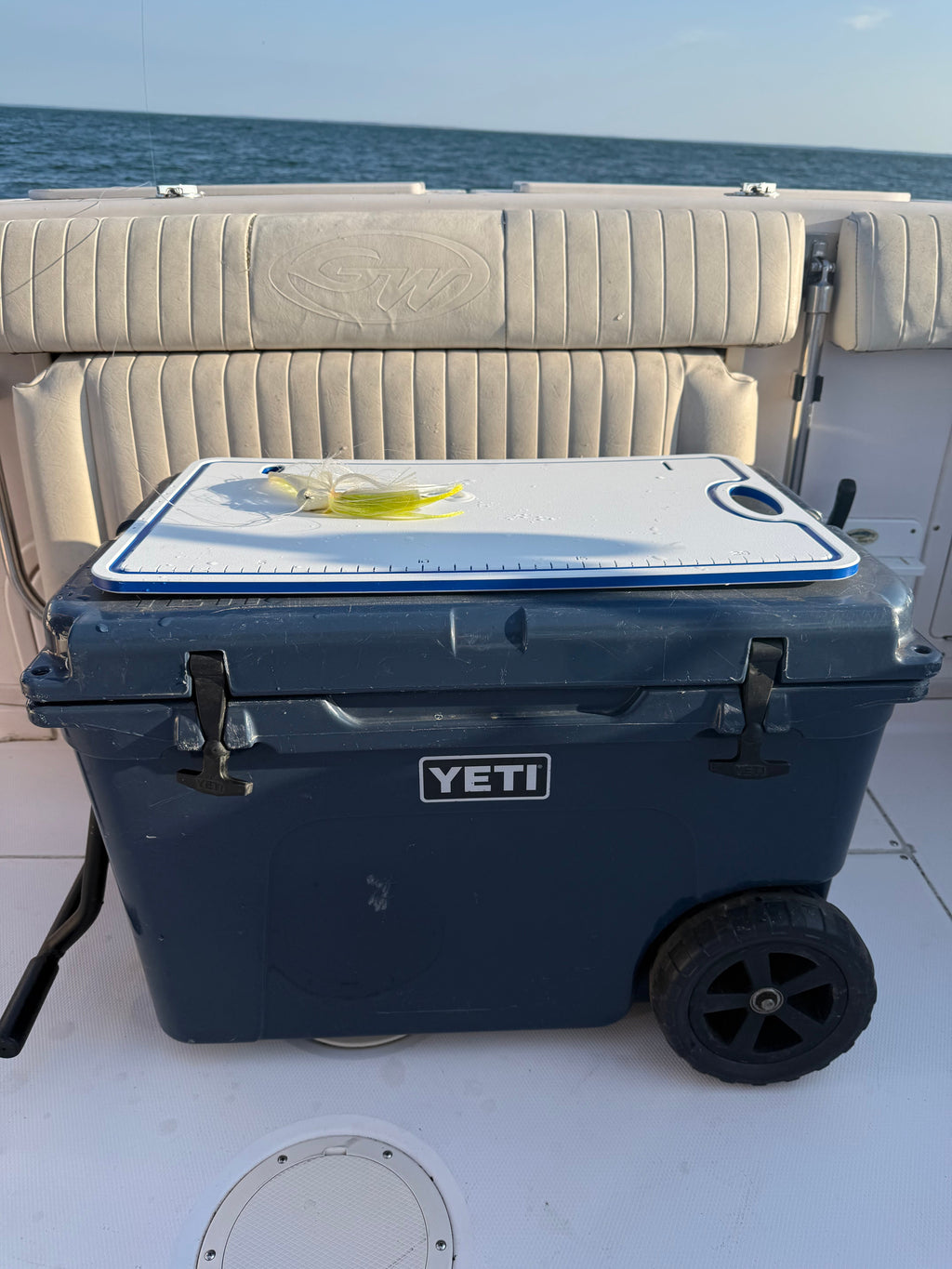 Made in the USA | Premium Bucket or Cooler Fishing Cutting Board