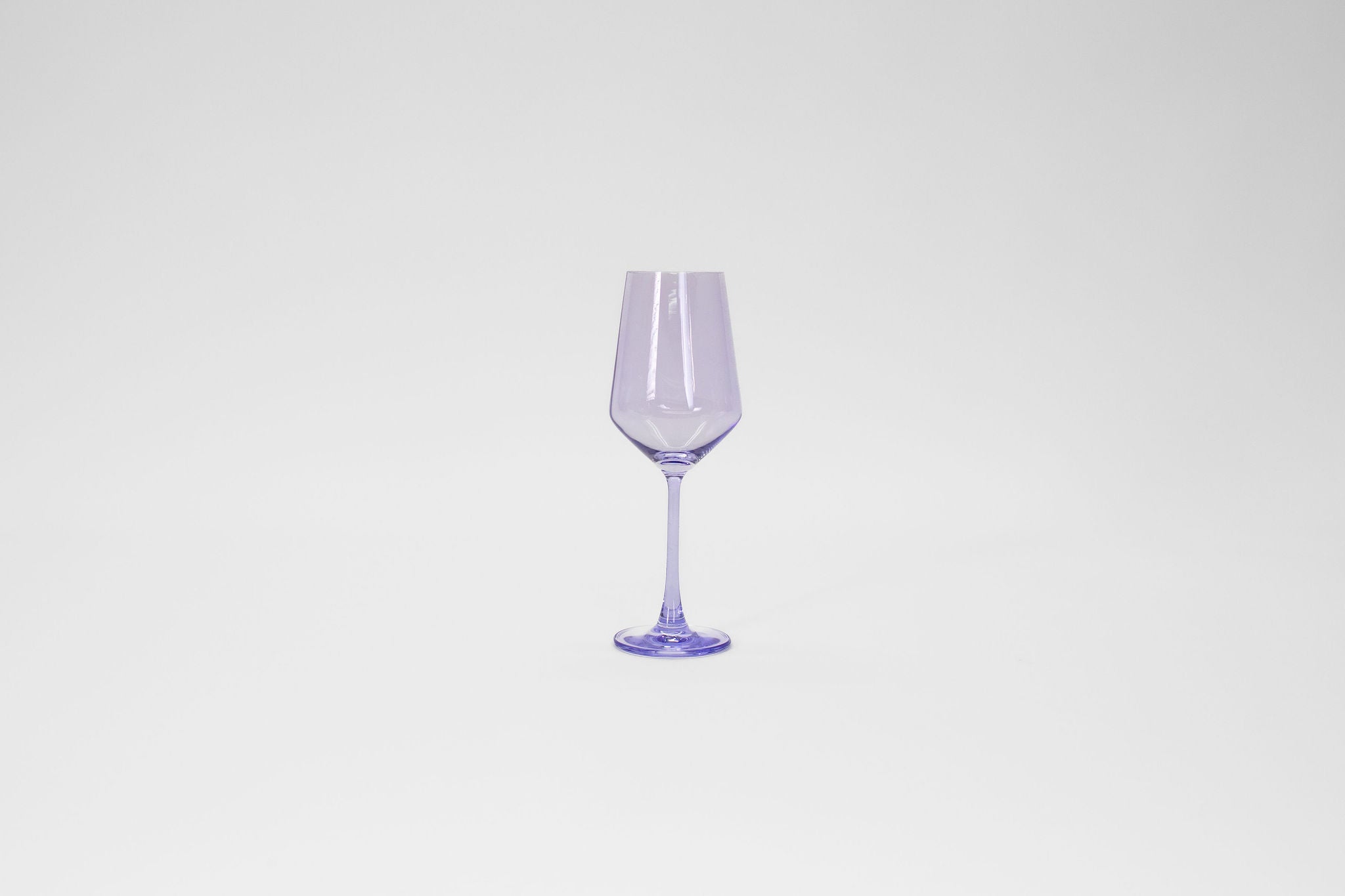 Lady Lavender - Stemless Colored Wine Glass