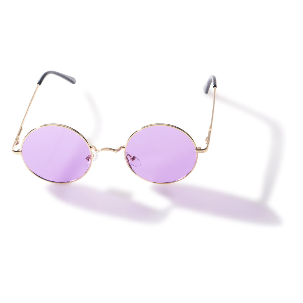 Music Singer John L Vintage Round Glasses Halloween Costume Accessory Sunglasses