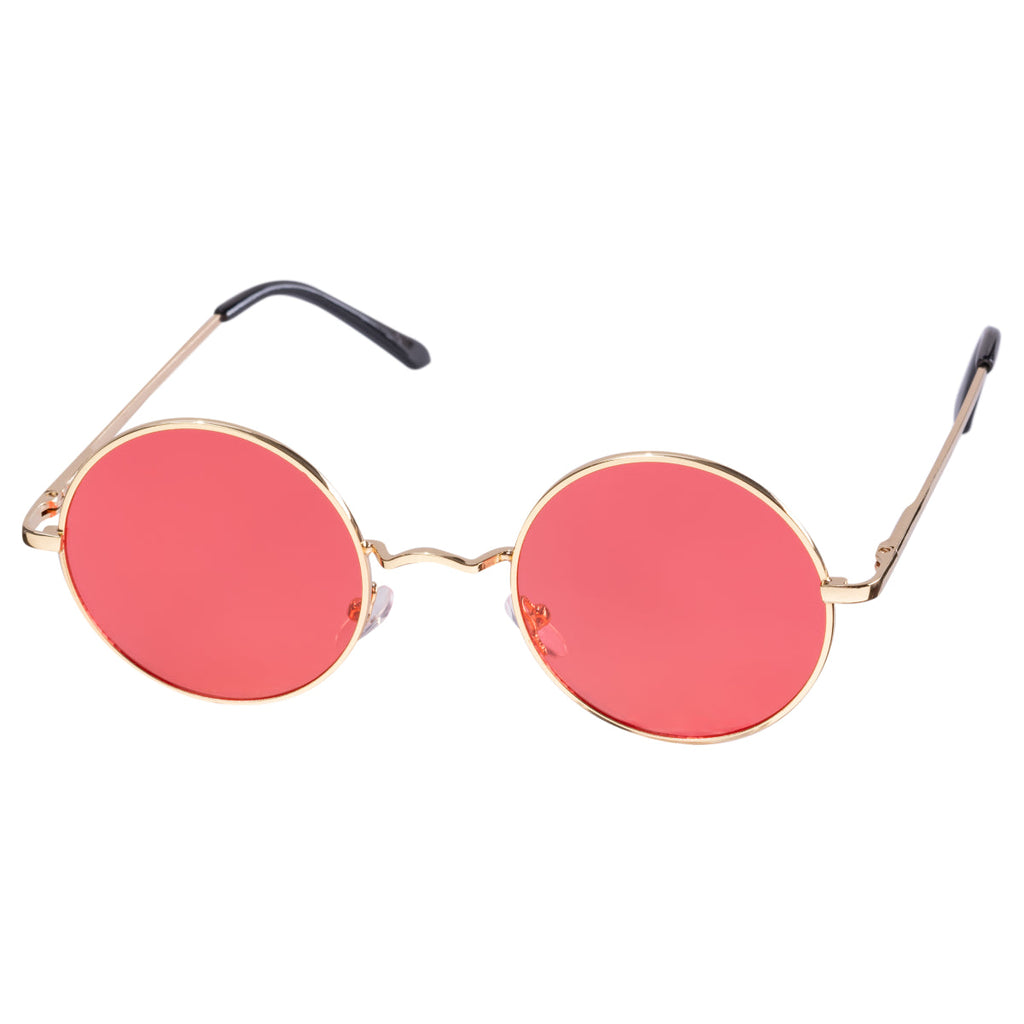 Music Singer John L Vintage Round Glasses Halloween Costume Accessory Sunglasses